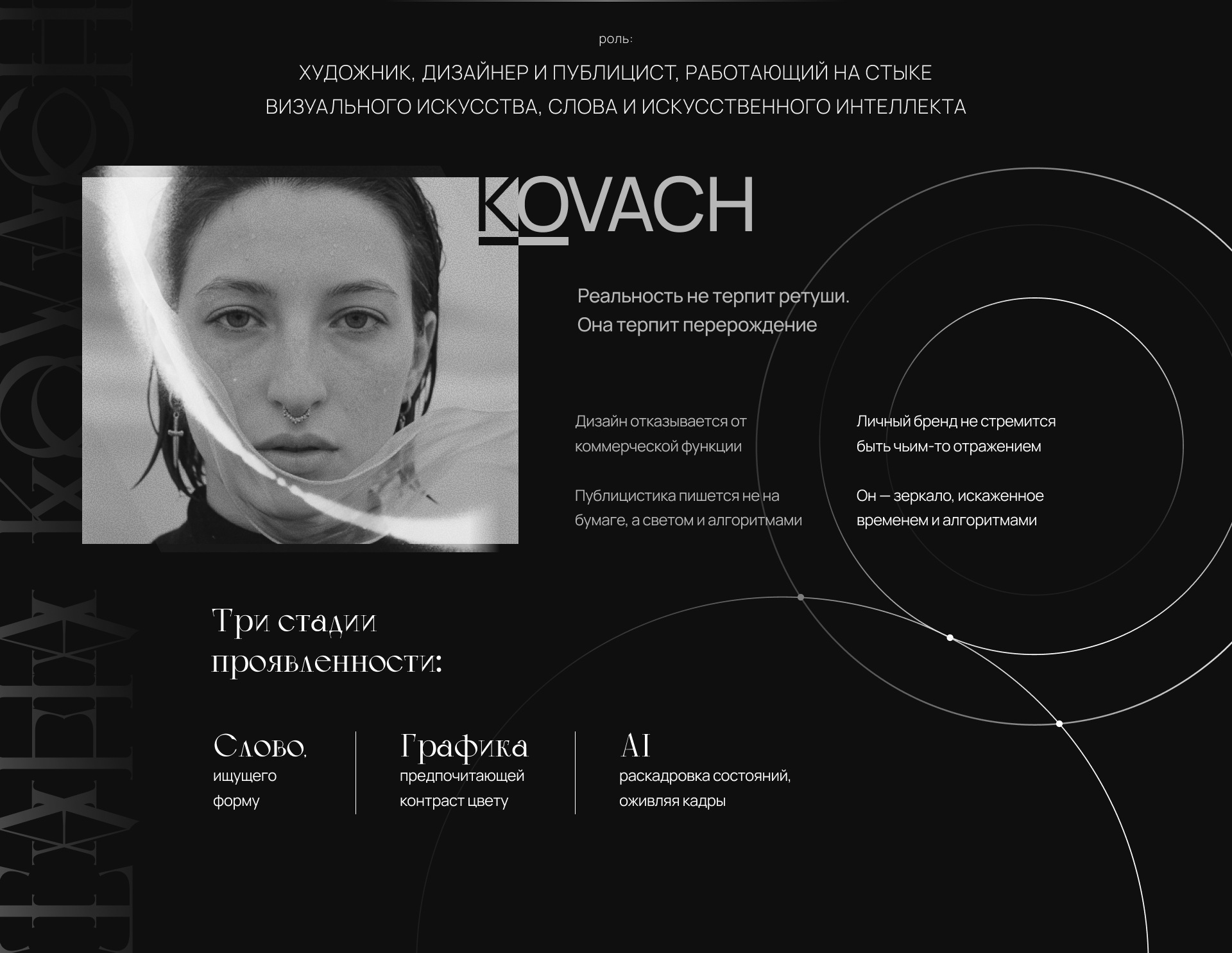 KOVACH | Автопортрет высказываний — Изображение №2 — Графика, Анимация на Dprofile