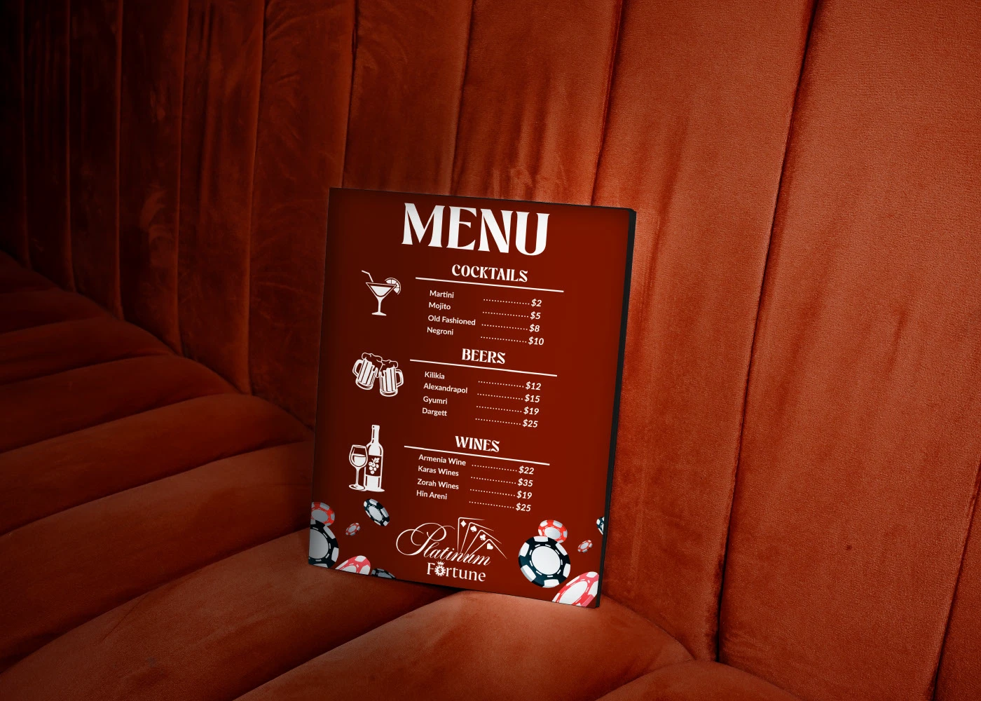 Platinum Fortune - проект казино — Изображение №2 — Брендинг, Графика на Dprofile