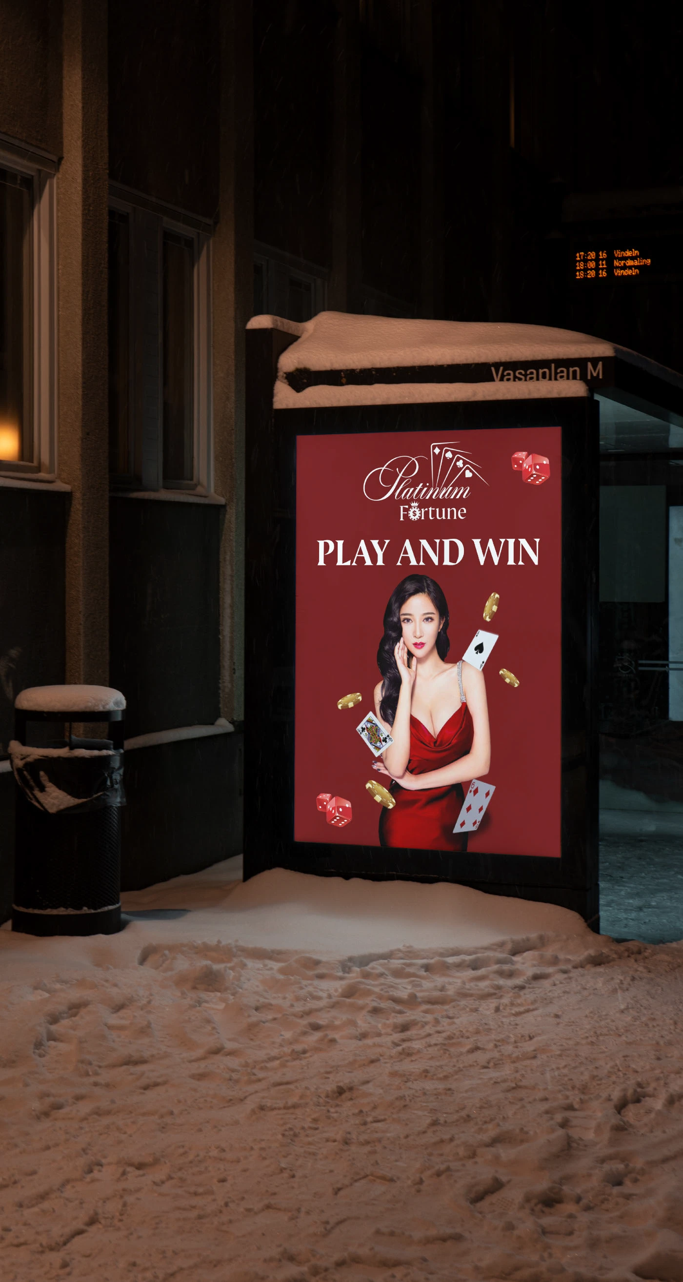 Platinum Fortune - проект казино — Изображение №8 — Брендинг, Графика на Dprofile