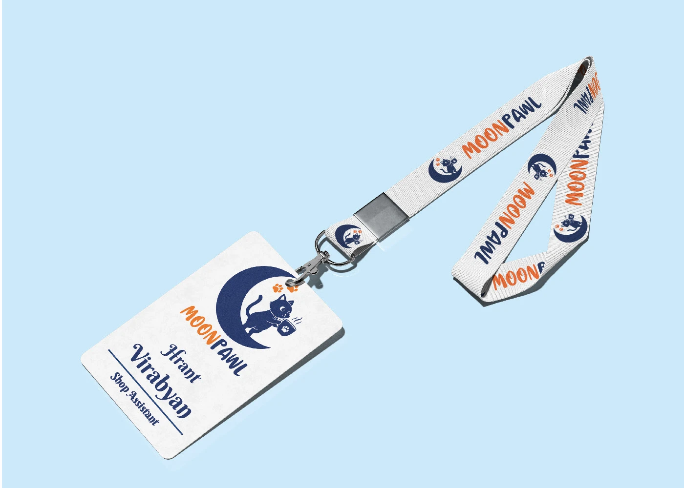 Moonpawl Cafe | Бренд-идентичность кафе с тематикой кошек — Изображение №4 — Брендинг, Графика на Dprofile