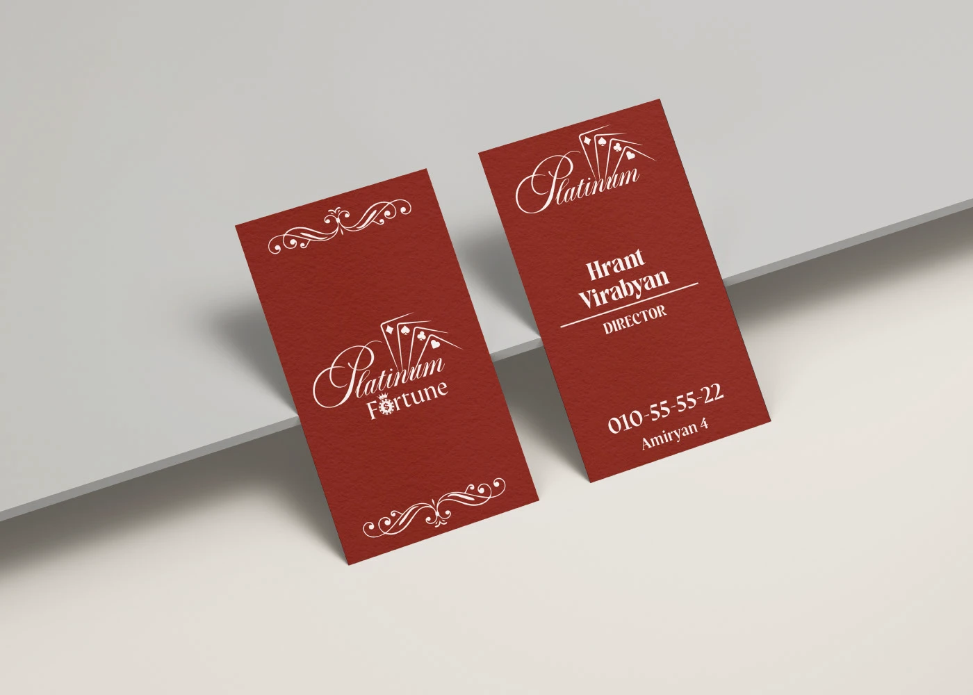 Platinum Fortune - проект казино — Изображение №3 — Брендинг, Графика на Dprofile