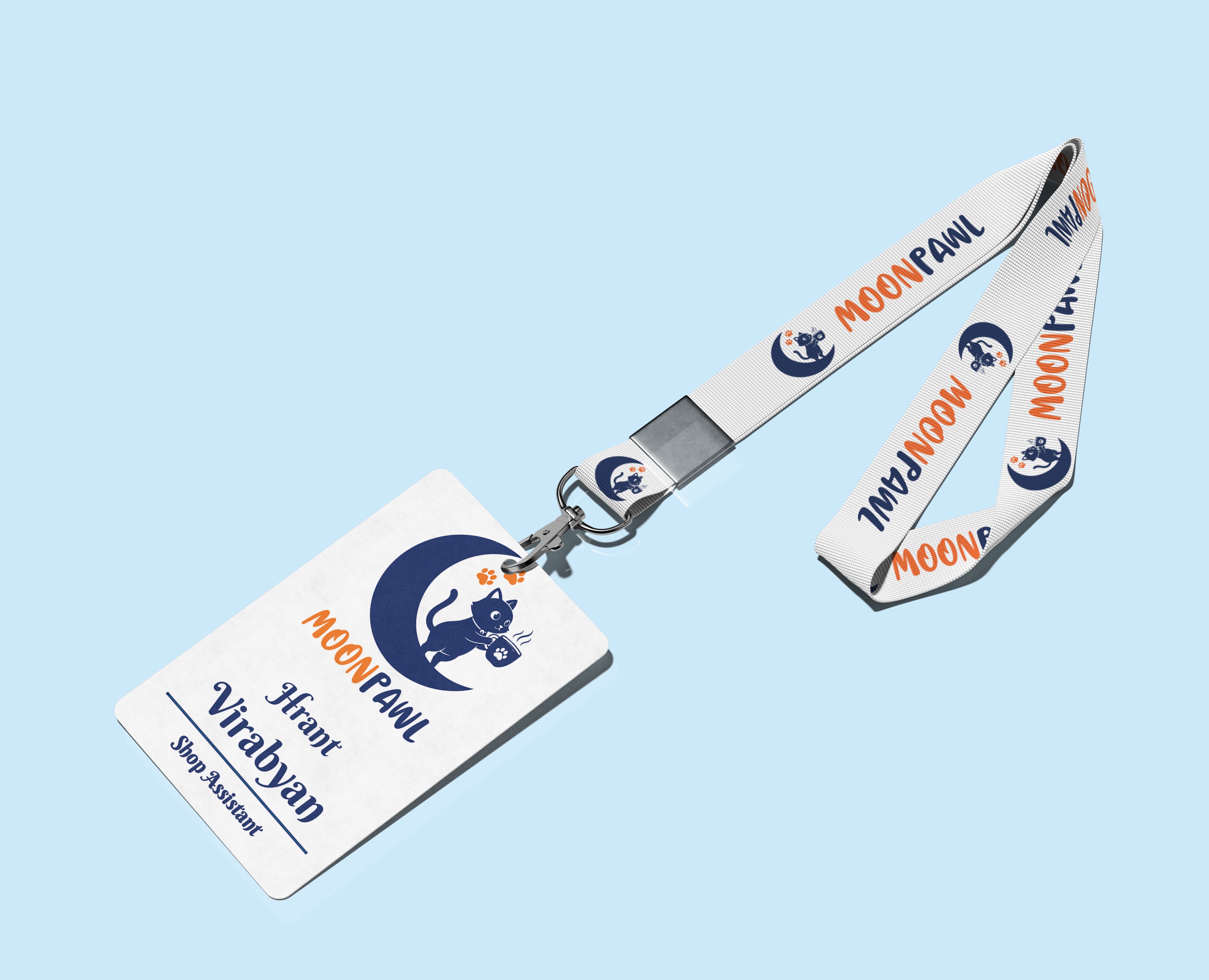 Moonpawl Cafe | Бренд-идентичность кафе с тематикой кошек на Dprofile