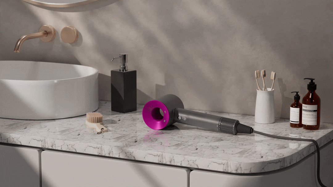 Dyson | Фен | CGI Visualization — Изображение №13 — 3D, Анимация на Dprofile