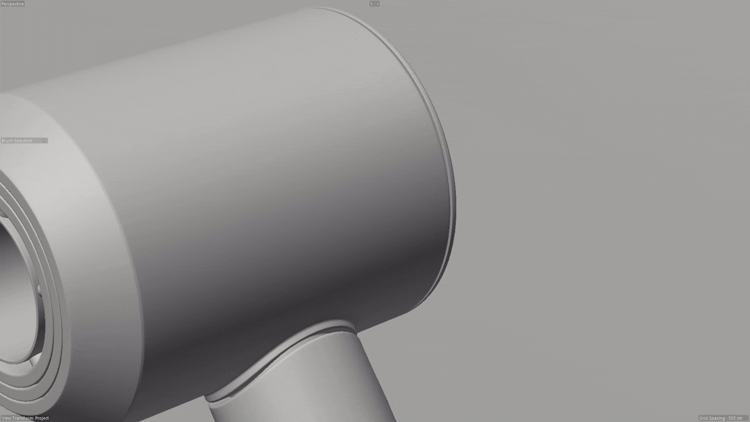 Dyson | Фен | CGI Visualization — Изображение №8 — 3D, Анимация на Dprofile