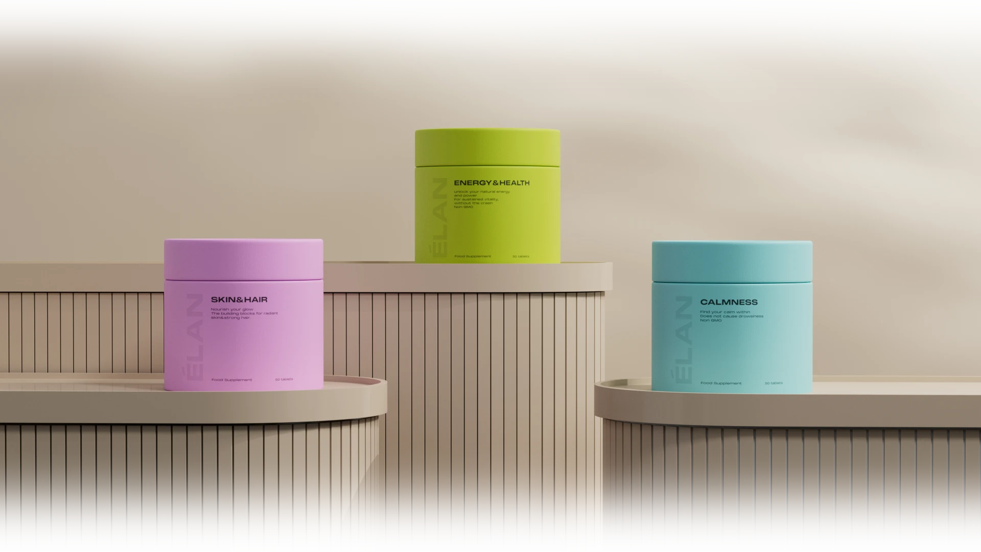 ÉLAN - dietary supplements — Изображение №1 — 3D, Анимация на Dprofile