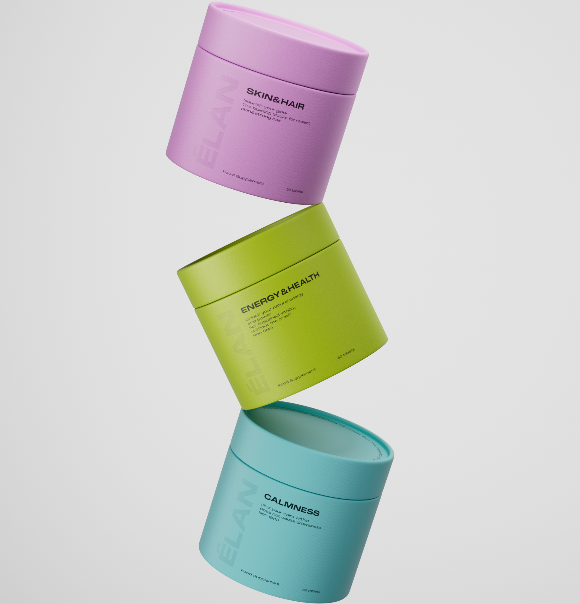 ÉLAN - dietary supplements — Изображение №4 — 3D, Анимация на Dprofile