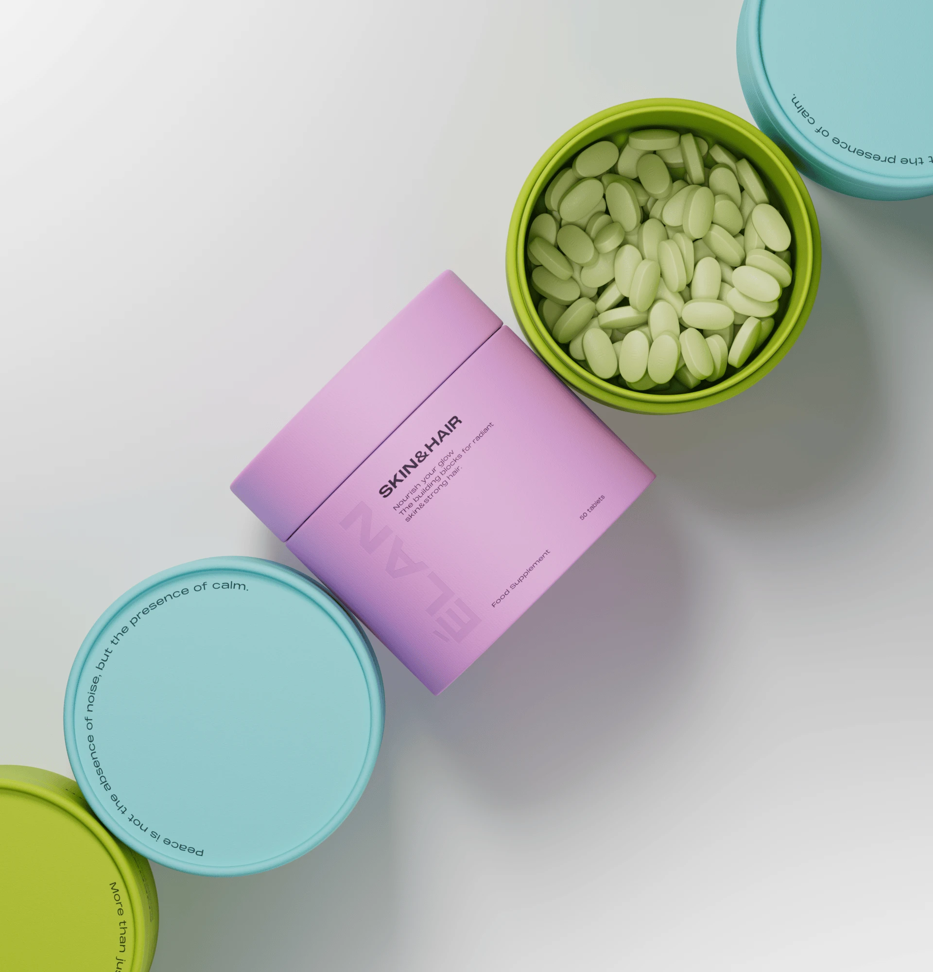 ÉLAN - dietary supplements — Изображение №5 — 3D, Анимация на Dprofile