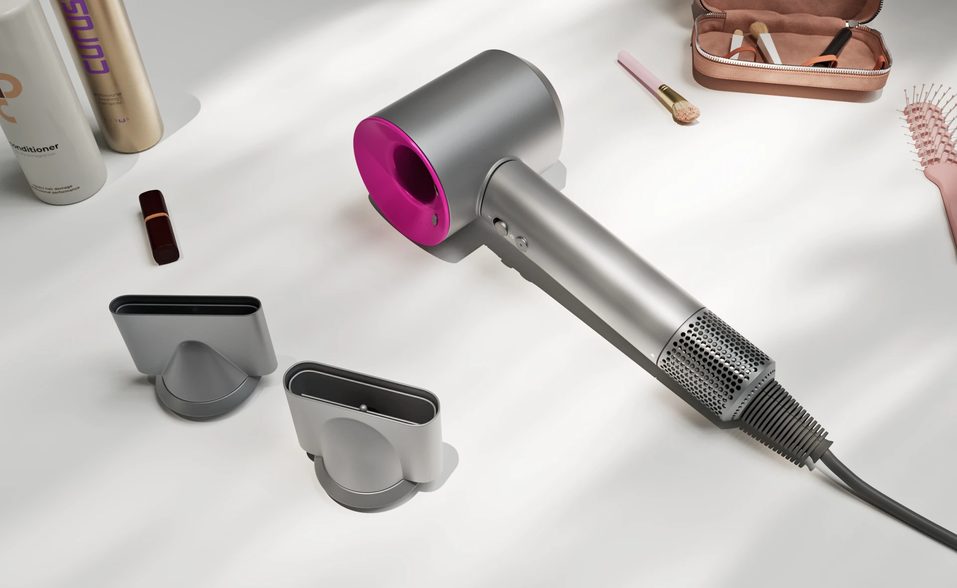 Dyson | Фен | CGI Visualization — Изображение №4 — 3D, Анимация на Dprofile