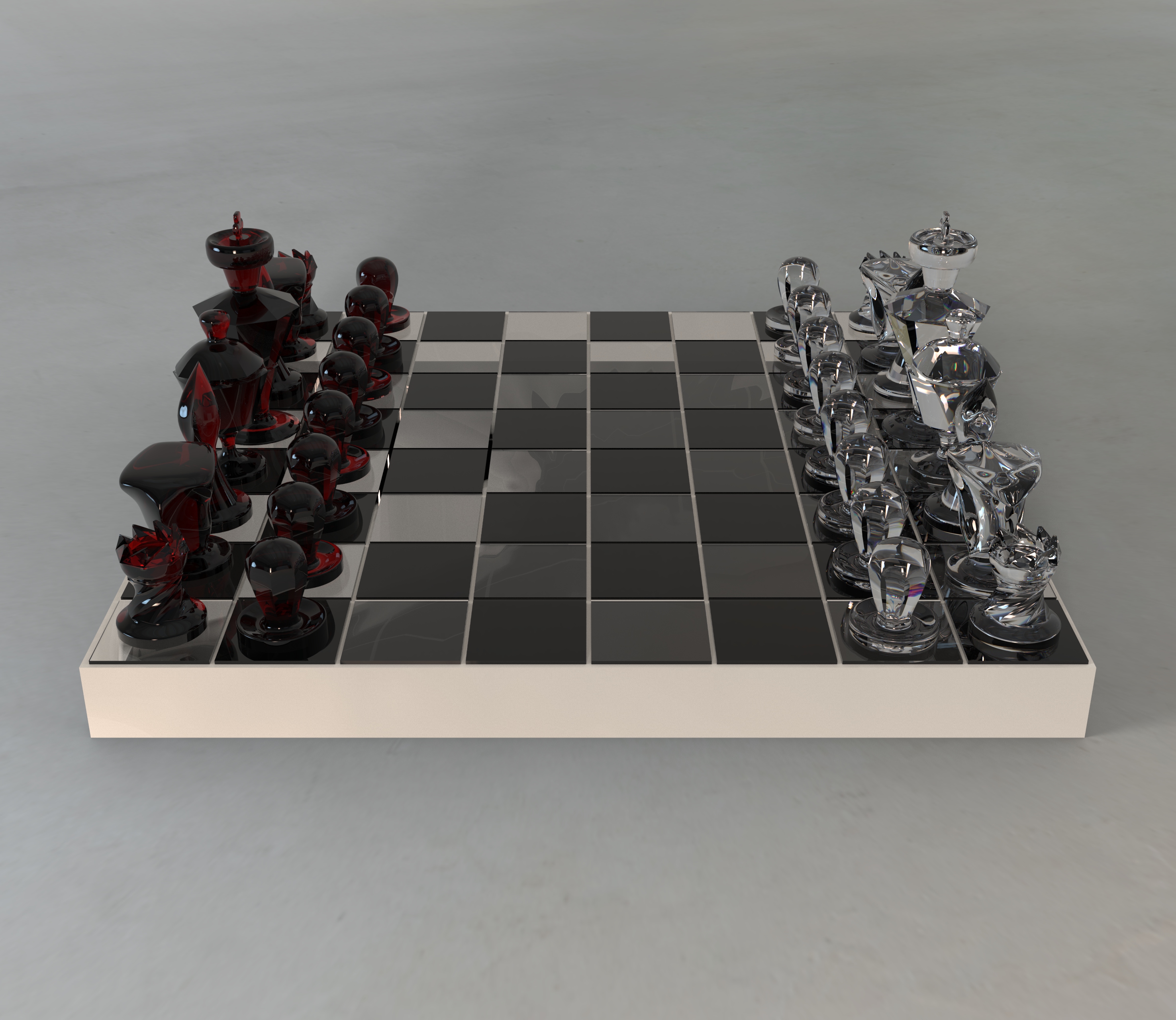 Шахматы Liquid Metal Crystal Chess — Изображение №5 — 3D, Промдизайн на Dprofile