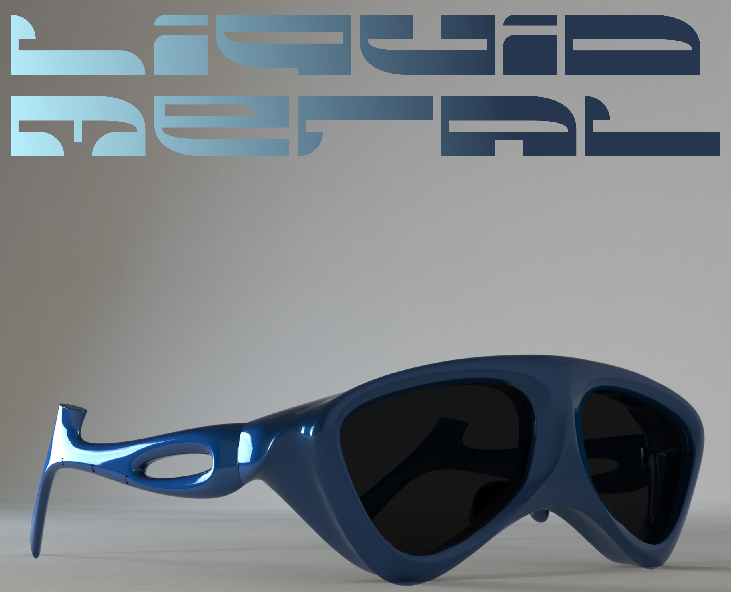Очки Liquid Metal SGC — 3D, Промдизайн на Dprofile