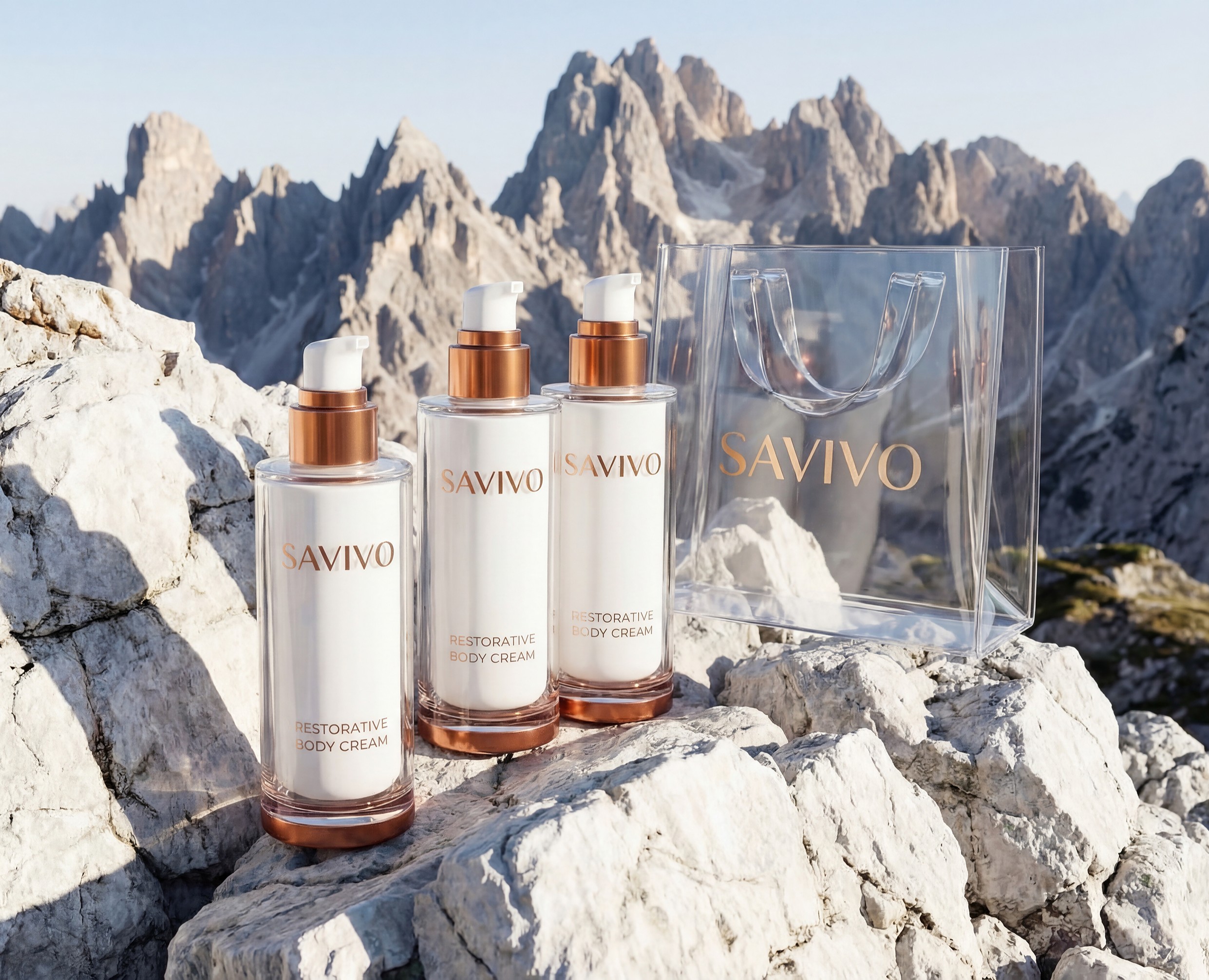 SAVIVO Cosmetic — Брендинг на Dprofile