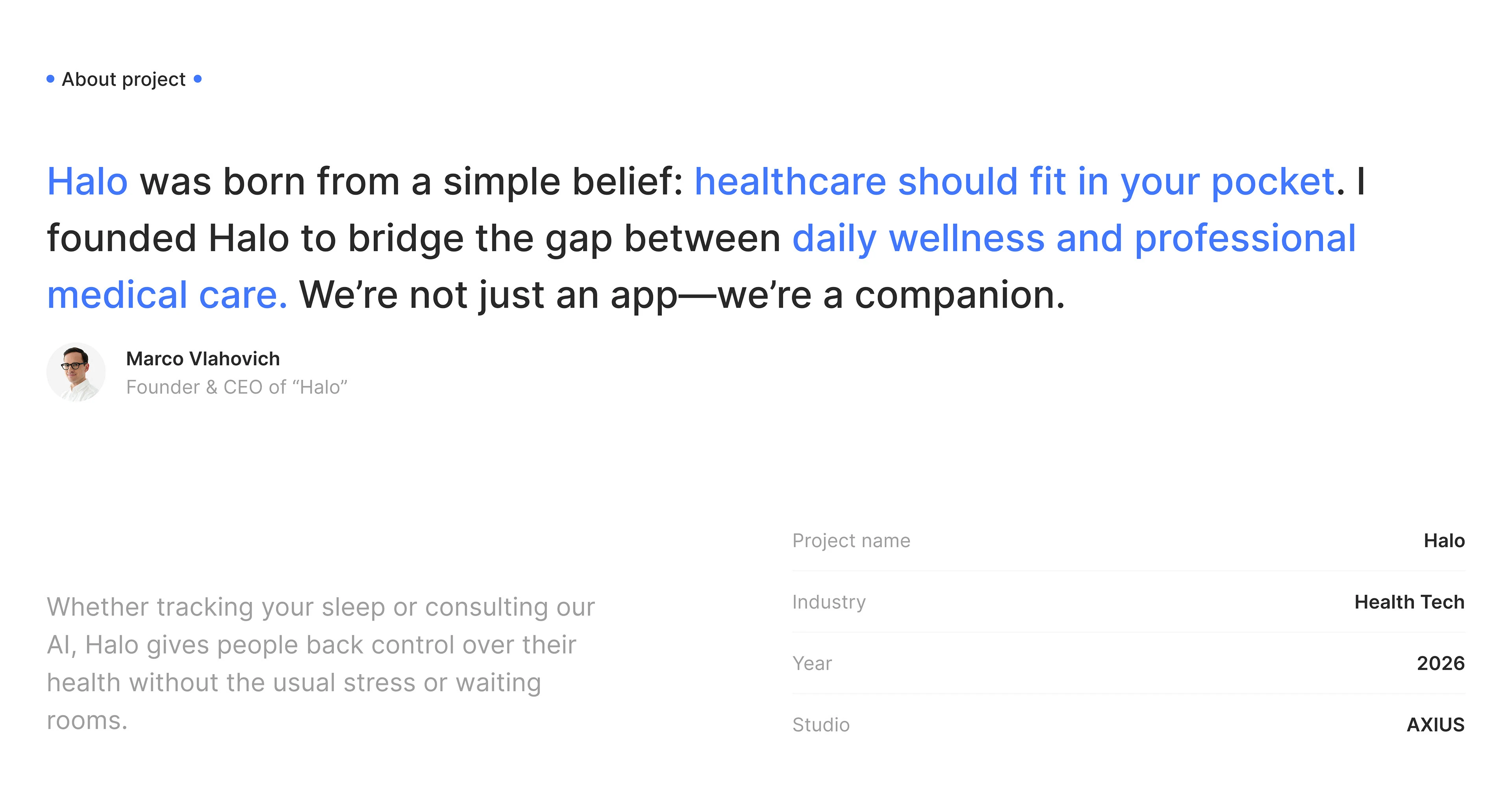 Halo| Medical App | Mobile App | UI UX — Изображение №2 — Интерфейсы на Dprofile