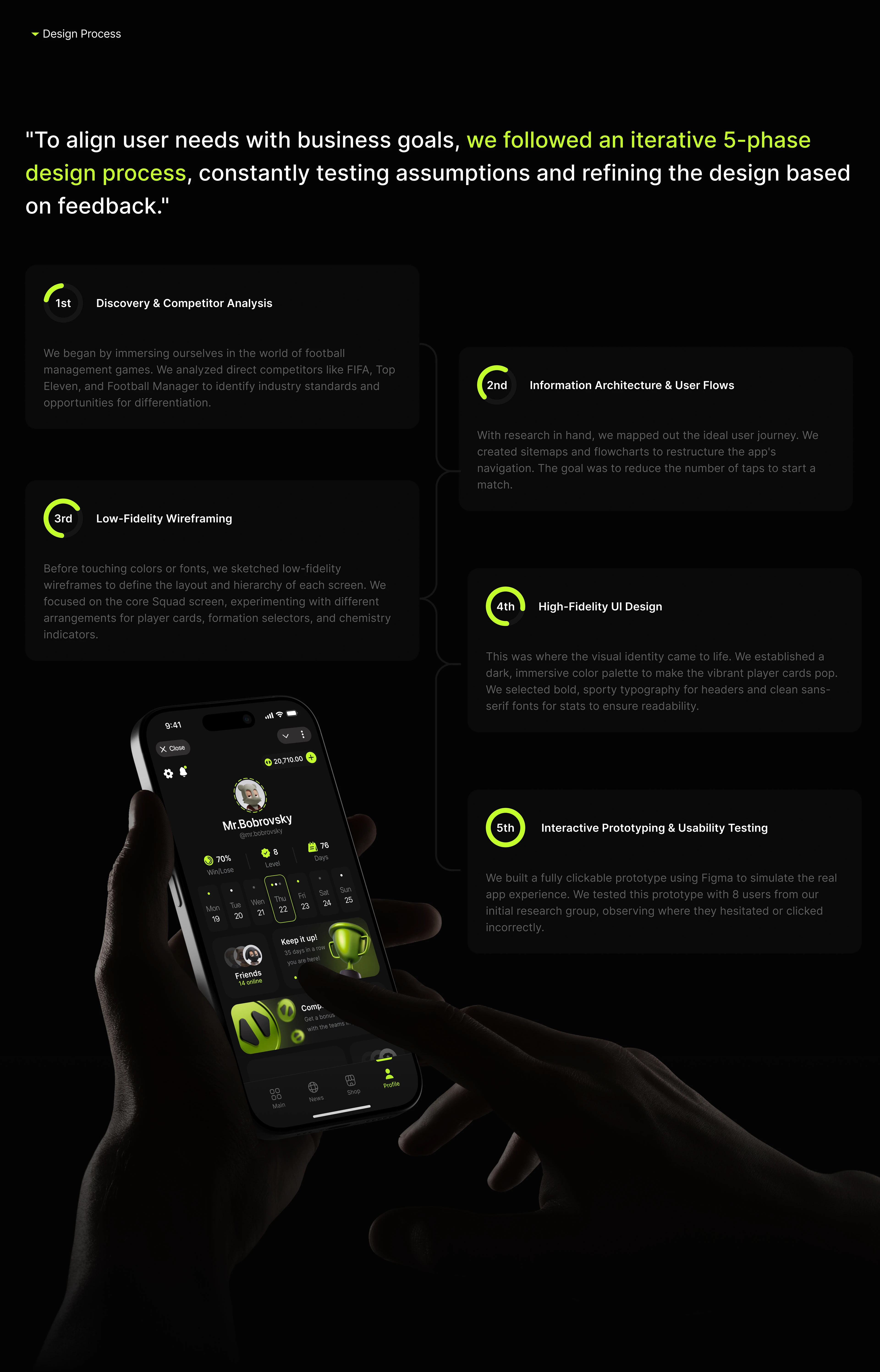NBK | Football Game | Mobile App | UI UX — Изображение №6 — Интерфейсы на Dprofile