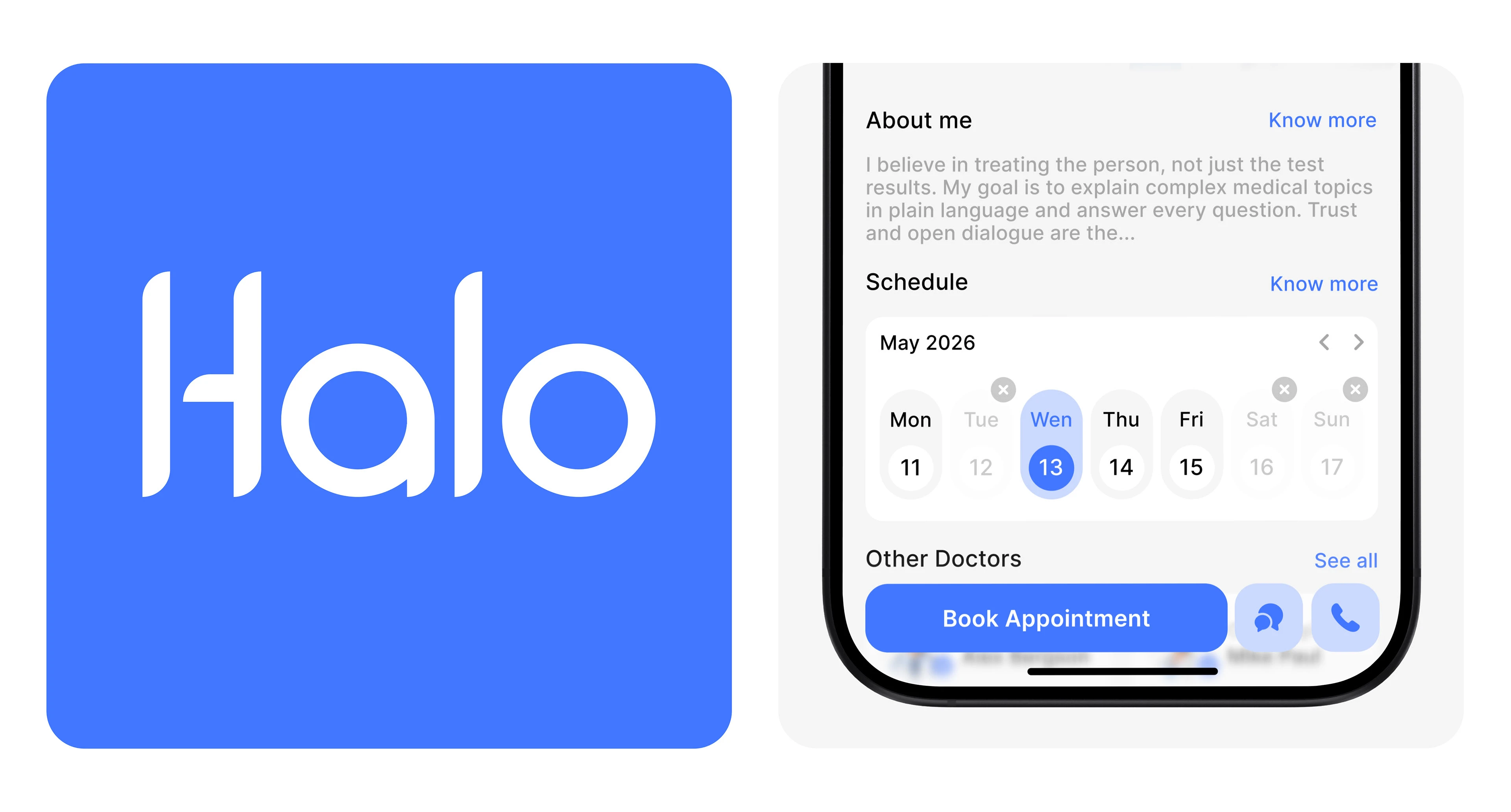 Halo| Medical App | Mobile App | UI UX — Изображение №10 — Интерфейсы на Dprofile