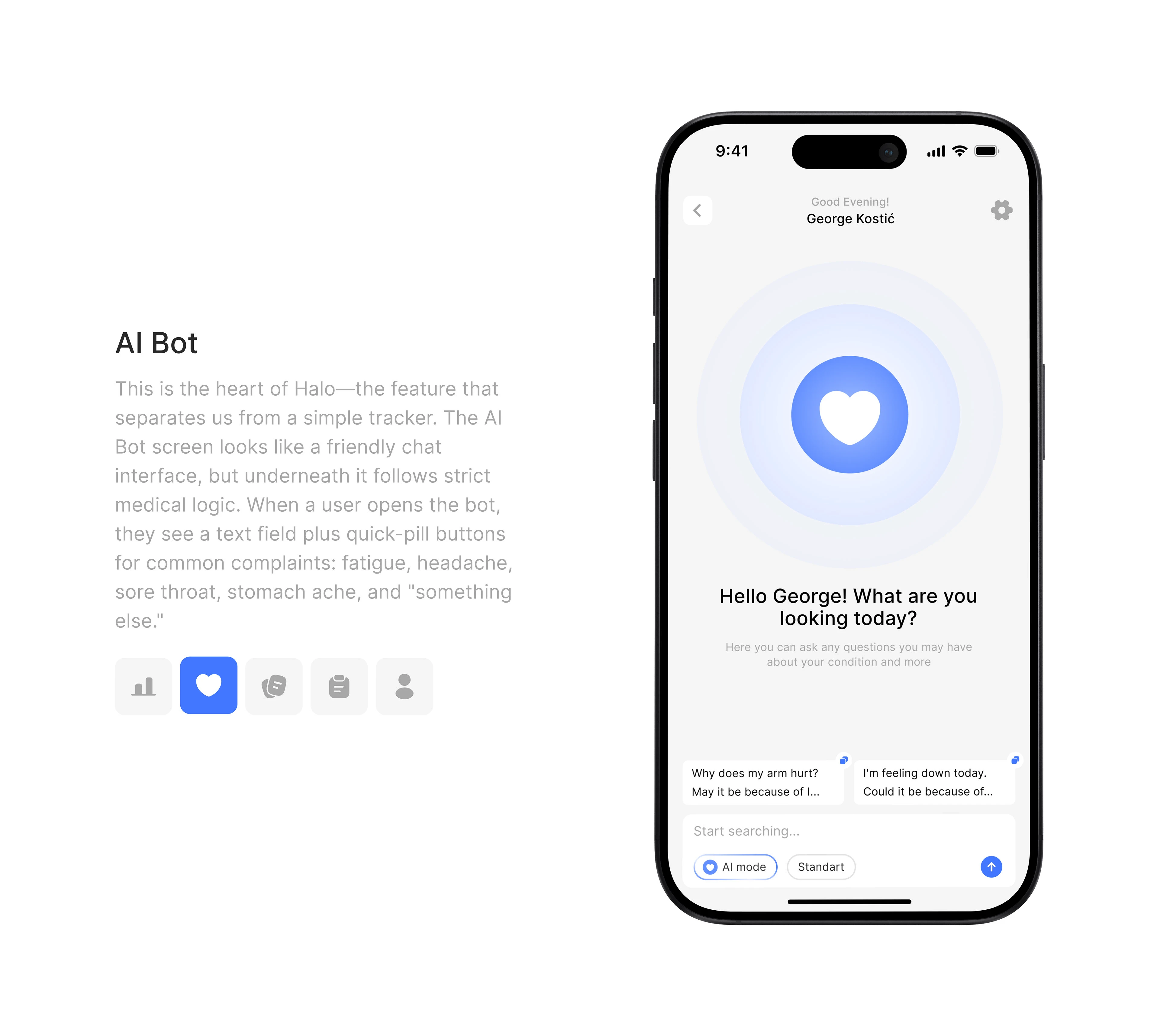 Halo| Medical App | Mobile App | UI UX — Изображение №17 — Интерфейсы на Dprofile