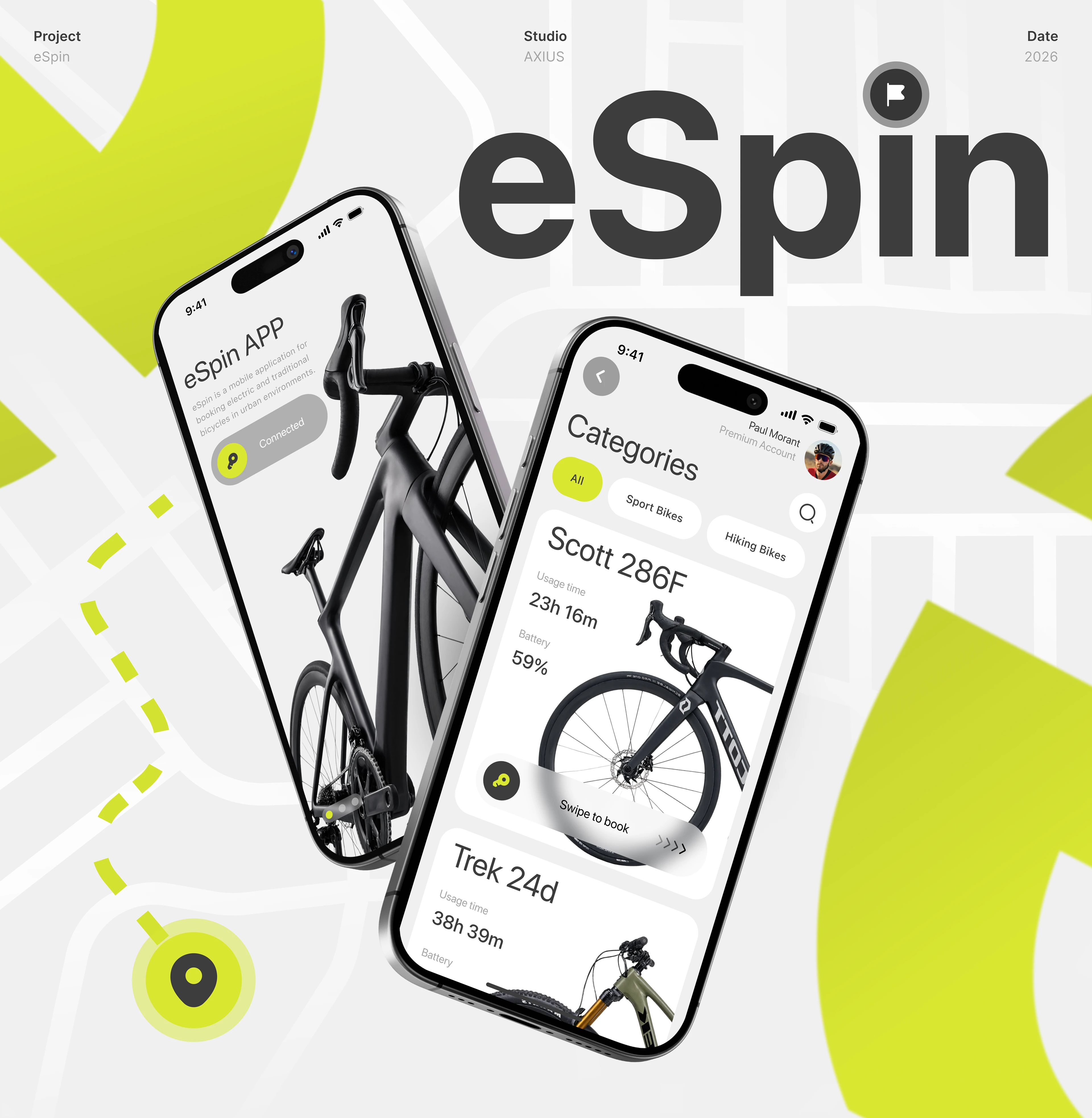 eSpin • Sport App • Mobile App • UI UX — Изображение №1 — Интерфейсы на Dprofile