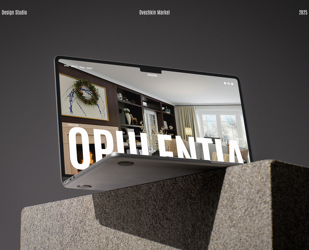 Web Design for Design studio interior — Интерфейсы, Брендинг на Dprofile