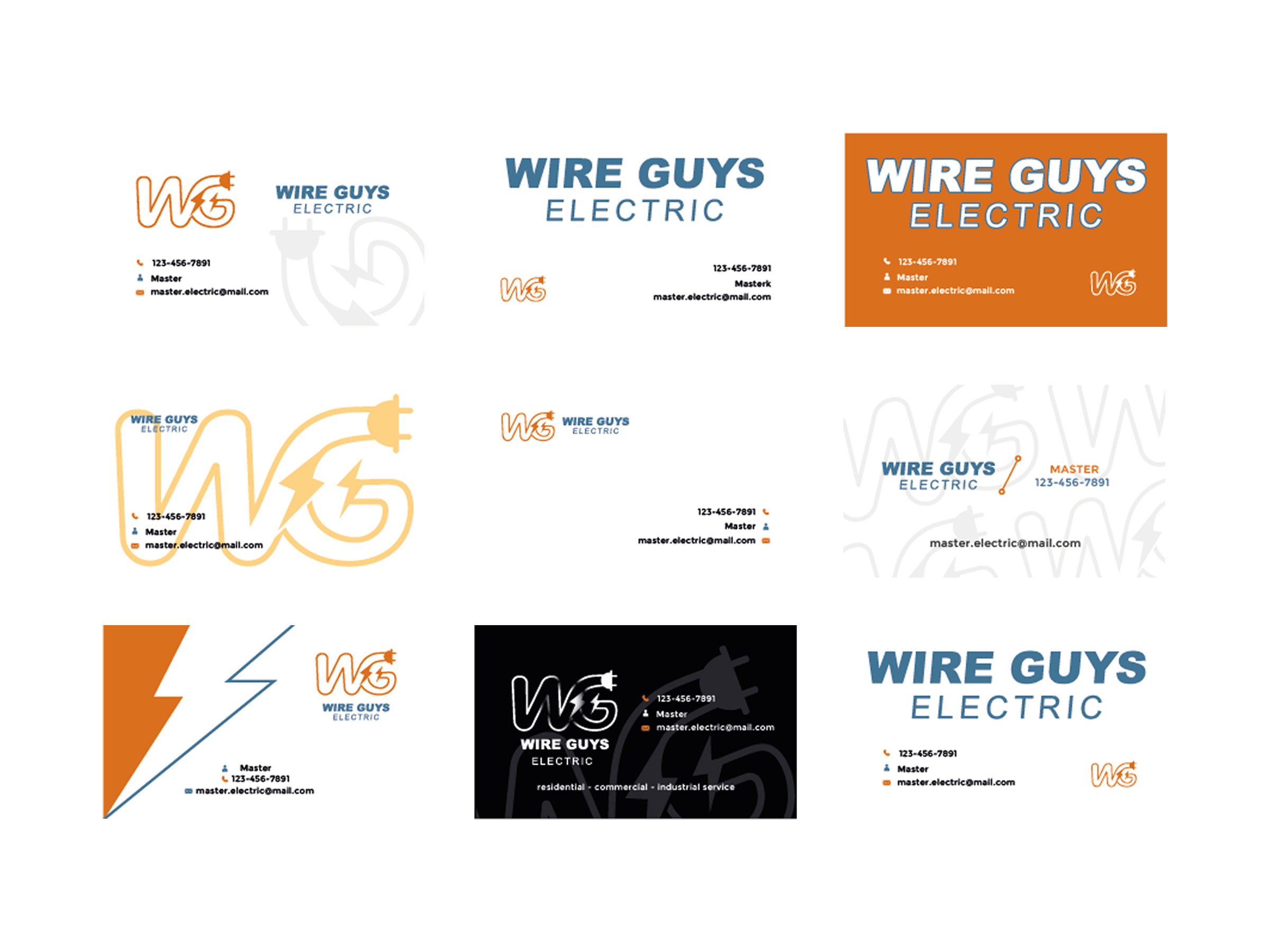 Wire Guys Electric | Айдентика и дизайн персонажа — Изображение №5 — Брендинг, Иллюстрация на Dprofile