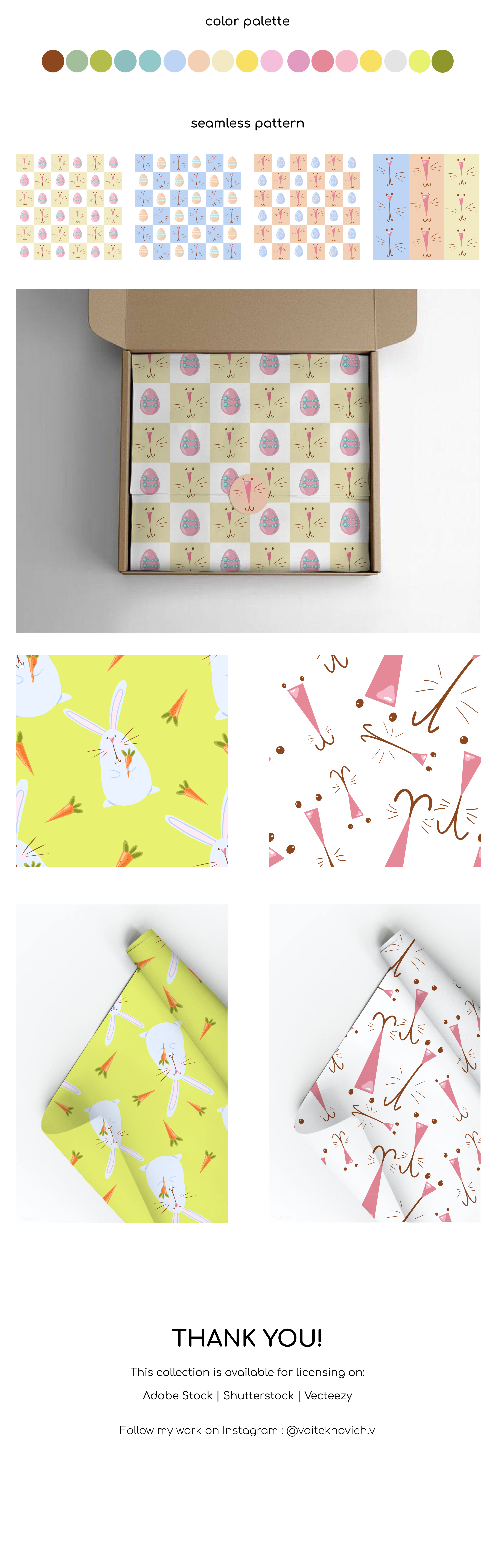 Spring & Easter: Весенняя коллекция векторных иллюстраций — Изображение №3 — Иллюстрация, Промдизайн на Dprofile