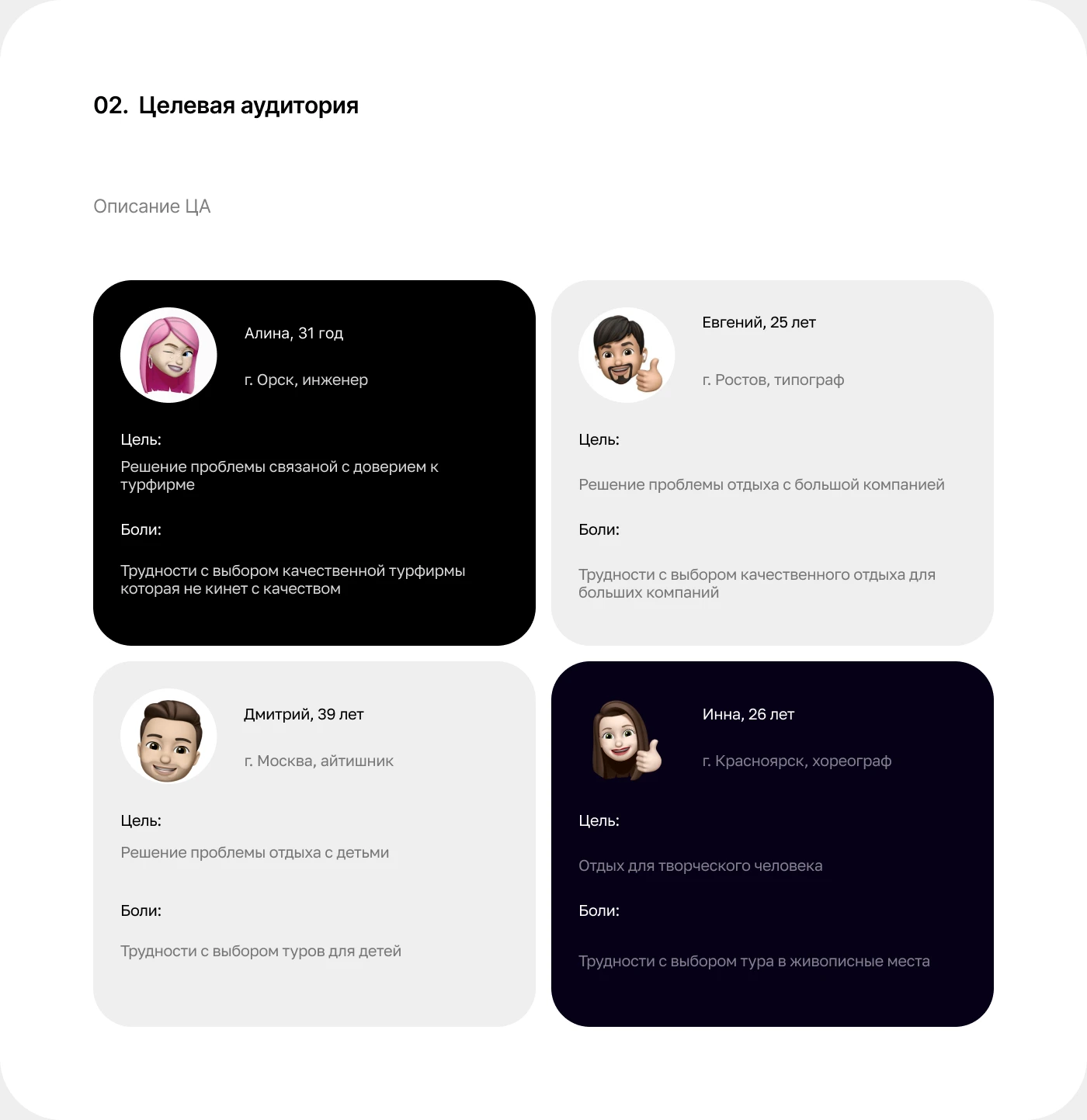 Landing Page | Турагенства Kaef Tours — Изображение №2 — Интерфейсы на Dprofile