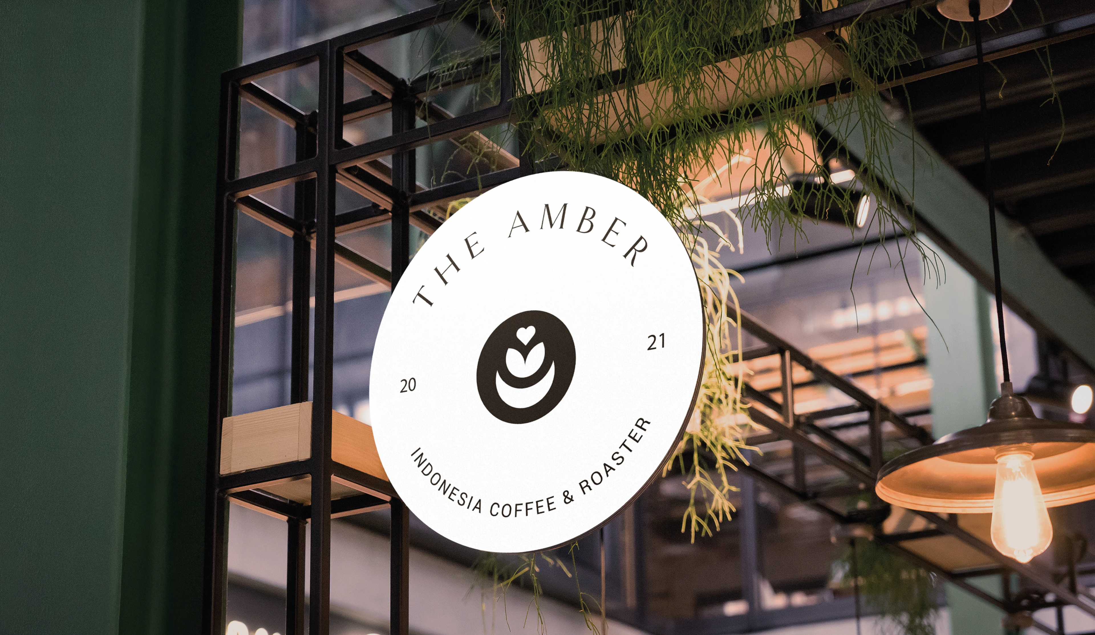 Кофейня THE AMBER| Фирменный стиль | Логотип — Изображение №15 — Брендинг, Графика на Dprofile