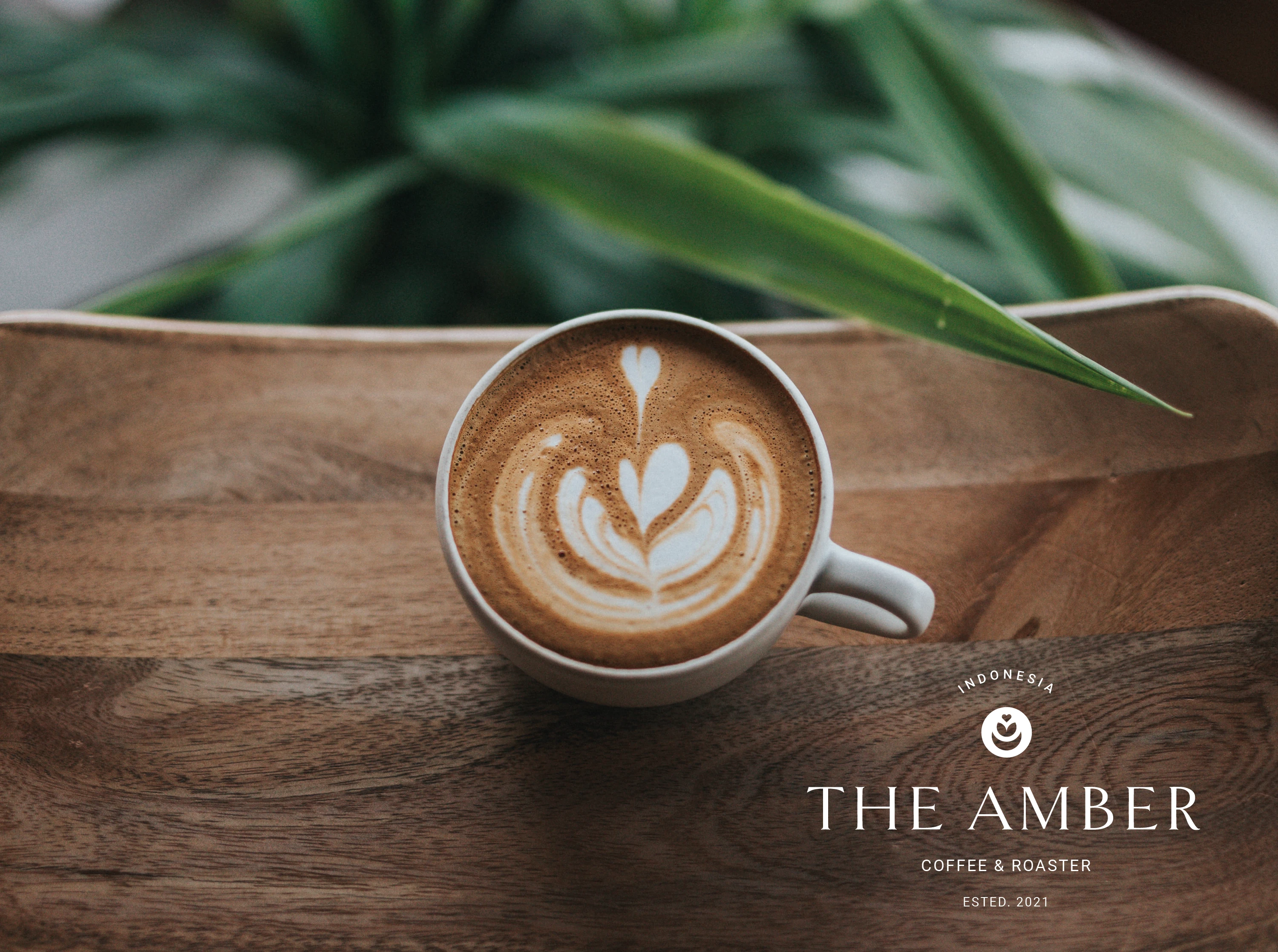 Кофейня THE AMBER| Фирменный стиль | Логотип — Изображение №1 — Брендинг, Графика на Dprofile