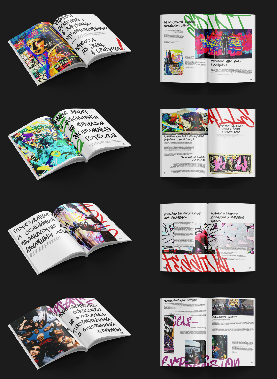 Журнал " Городская культура и уличное искусство" — Изображение №2 — Брендинг, Промдизайн на Dprofile