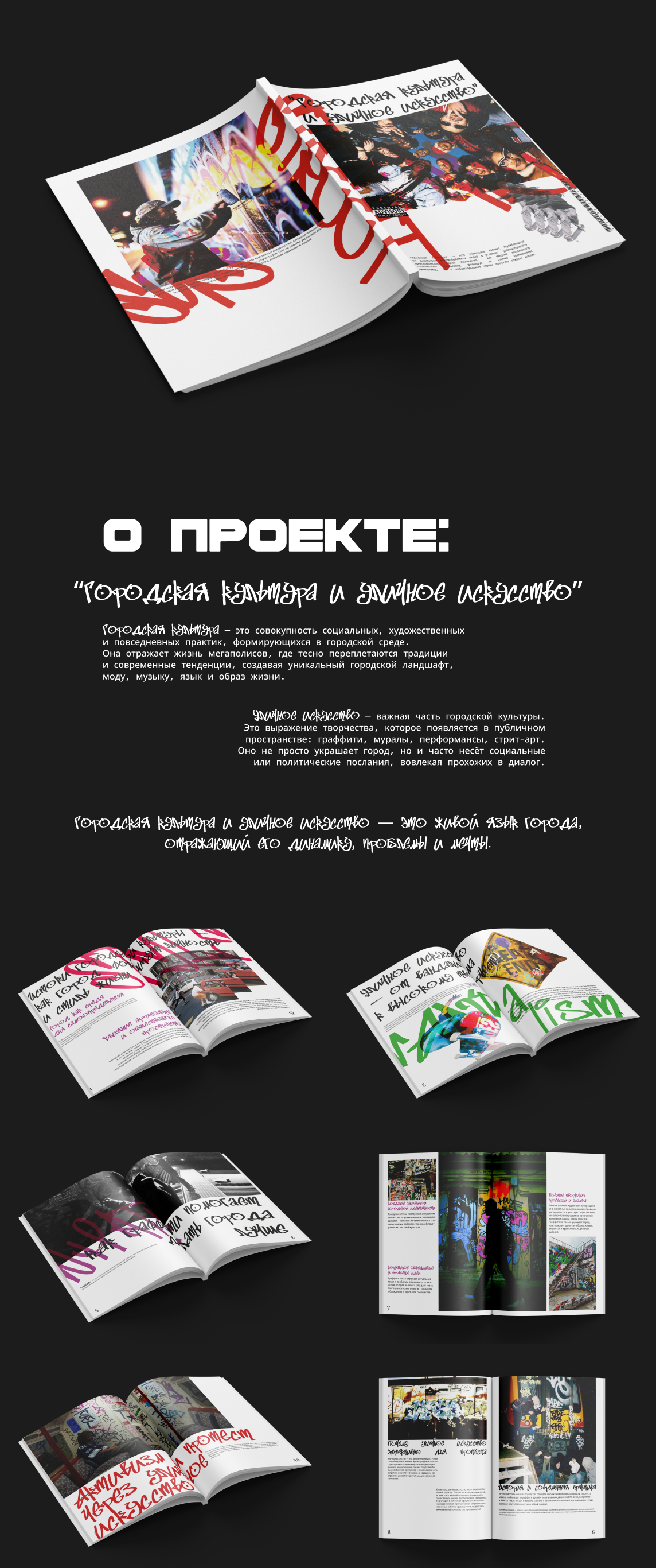 Журнал " Городская культура и уличное искусство" — Изображение №1 — Брендинг, Промдизайн на Dprofile