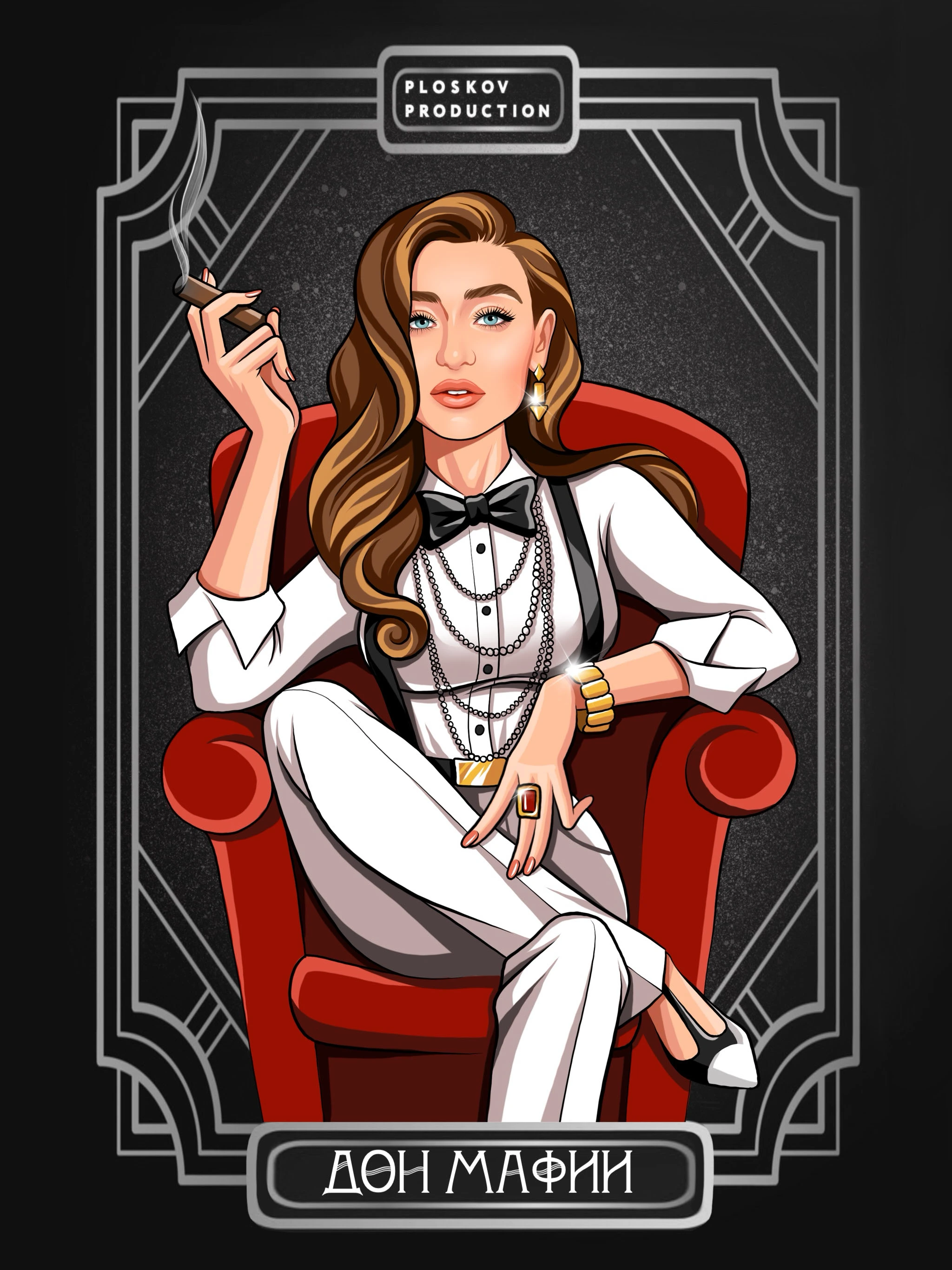 Игральные карты «Мафия» — Изображение №3 — Брендинг, Иллюстрация на Dprofile