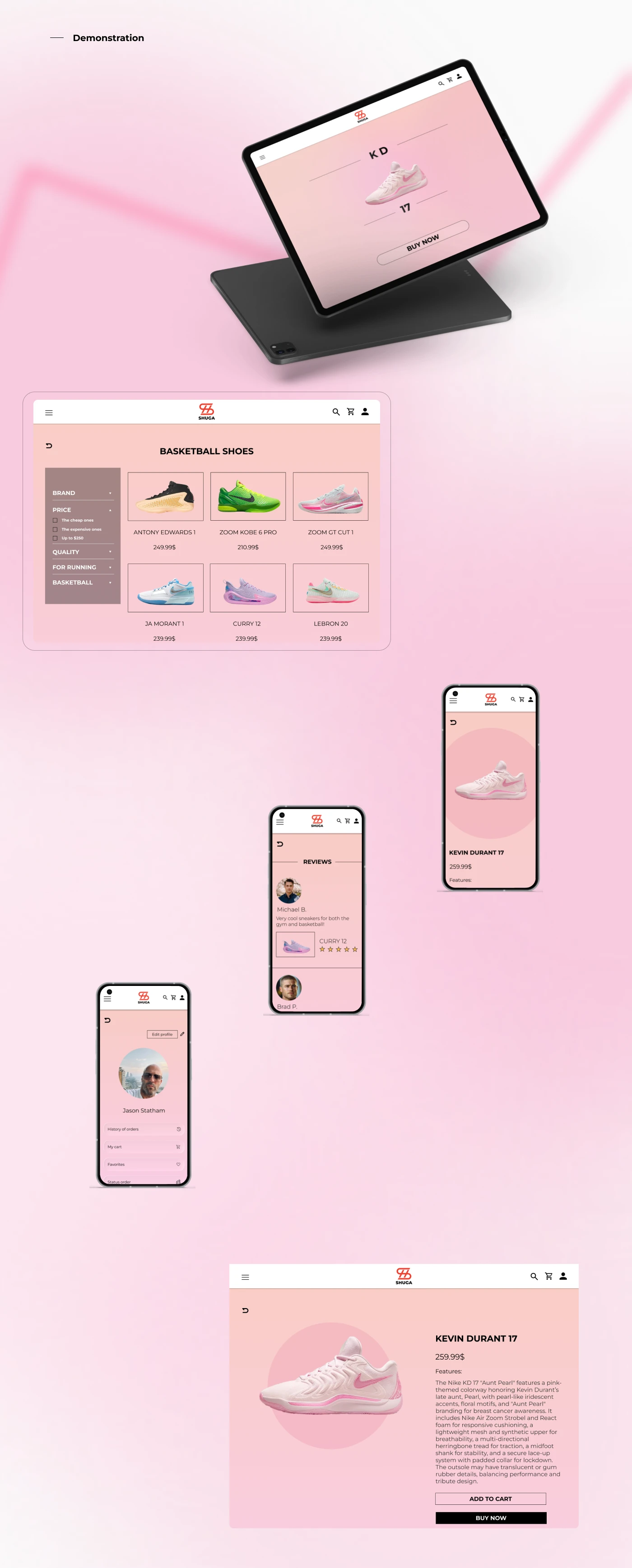 Shuga store | Web Design — Изображение №3 — Интерфейсы на Dprofile