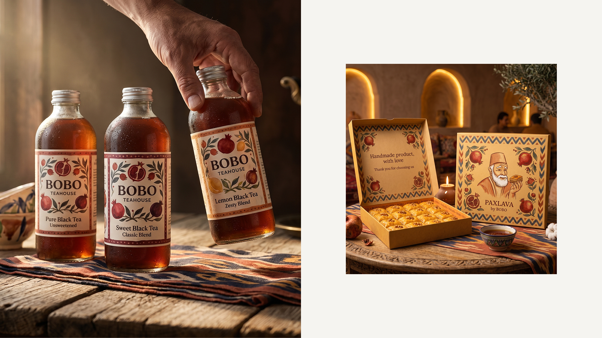 BOBO — Authentic Teahouse — Изображение №9 — Брендинг, Нейро на Dprofile