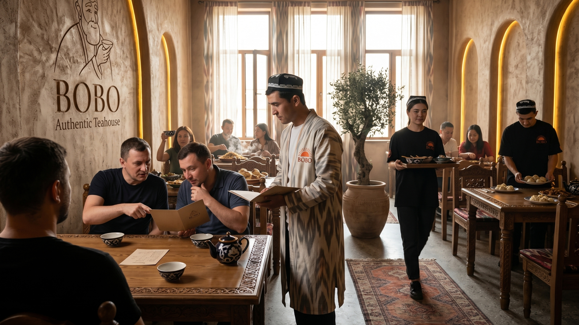 BOBO — Authentic Teahouse — Изображение №3 — Брендинг, Нейро на Dprofile