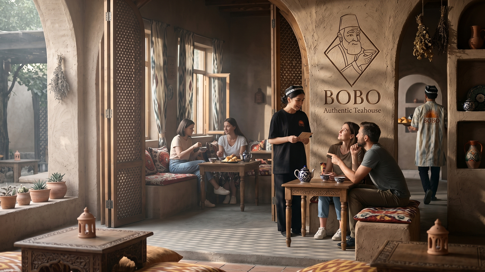 BOBO — Authentic Teahouse — Изображение №8 — Брендинг, Нейро на Dprofile