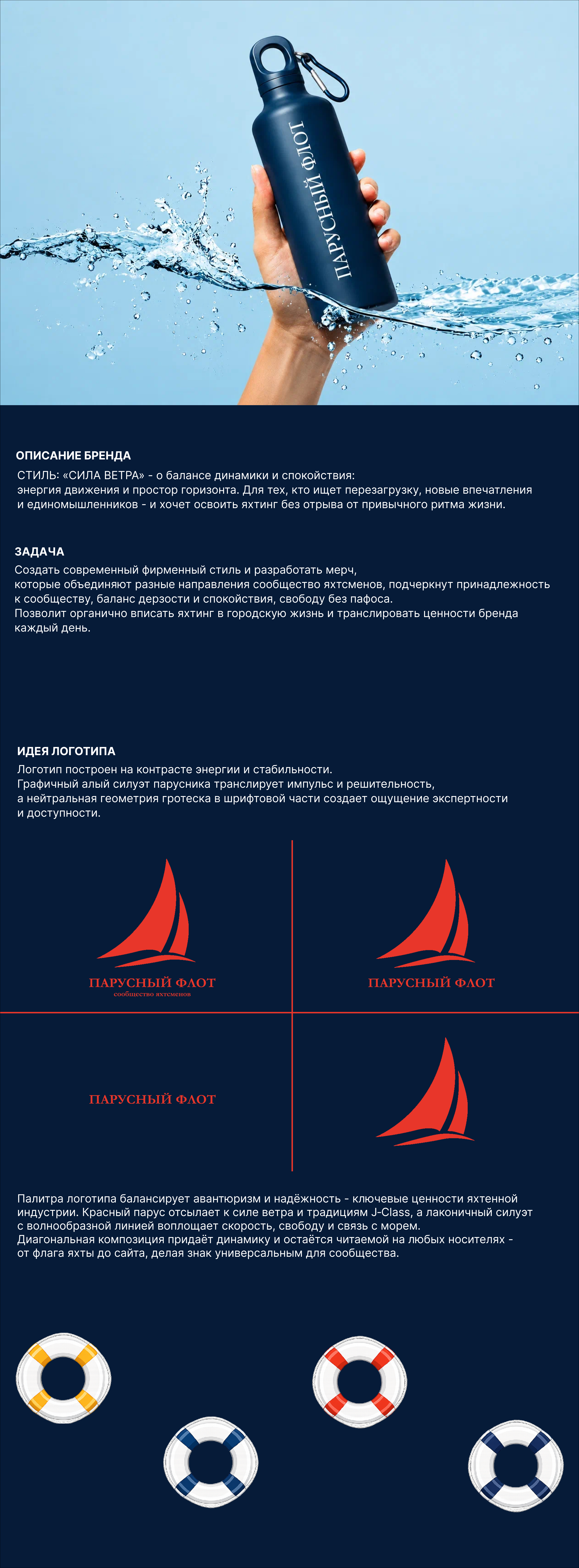 Айдентика для бренда “Парусный флот” — Изображение №1 — Брендинг на Dprofile