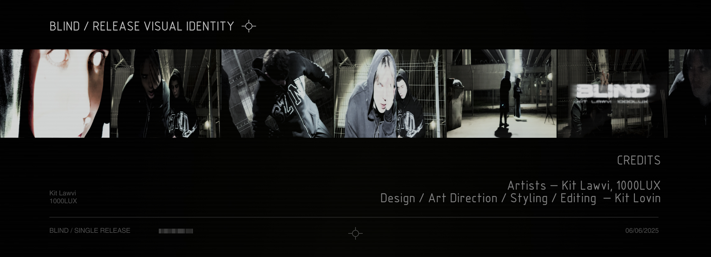 "BLIND" | Release Visual Identity — Изображение №6 — Брендинг, Маркетинг на Dprofile