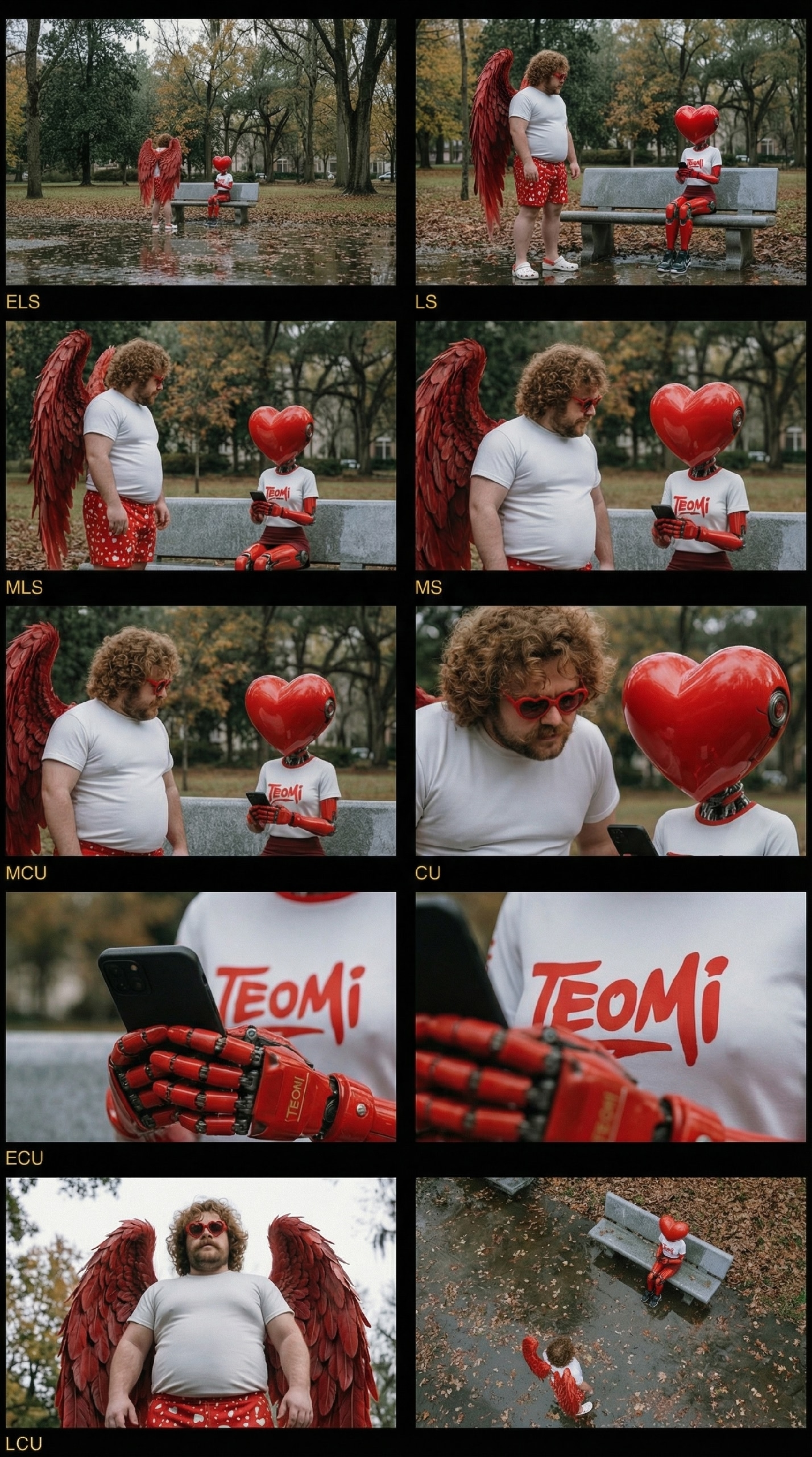 "Любовный ангелочек" - история созданная с помощью Ai — Изображение №10 — Брендинг, Анимация на Dprofile