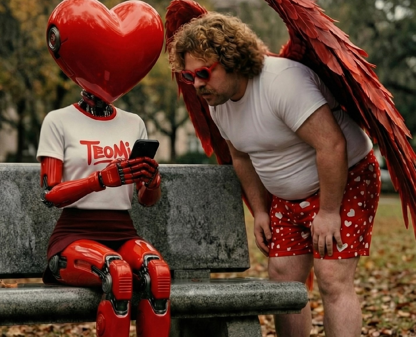 "Любовный ангелочек" - история созданная с помощью Ai — Брендинг, Анимация на Dprofile