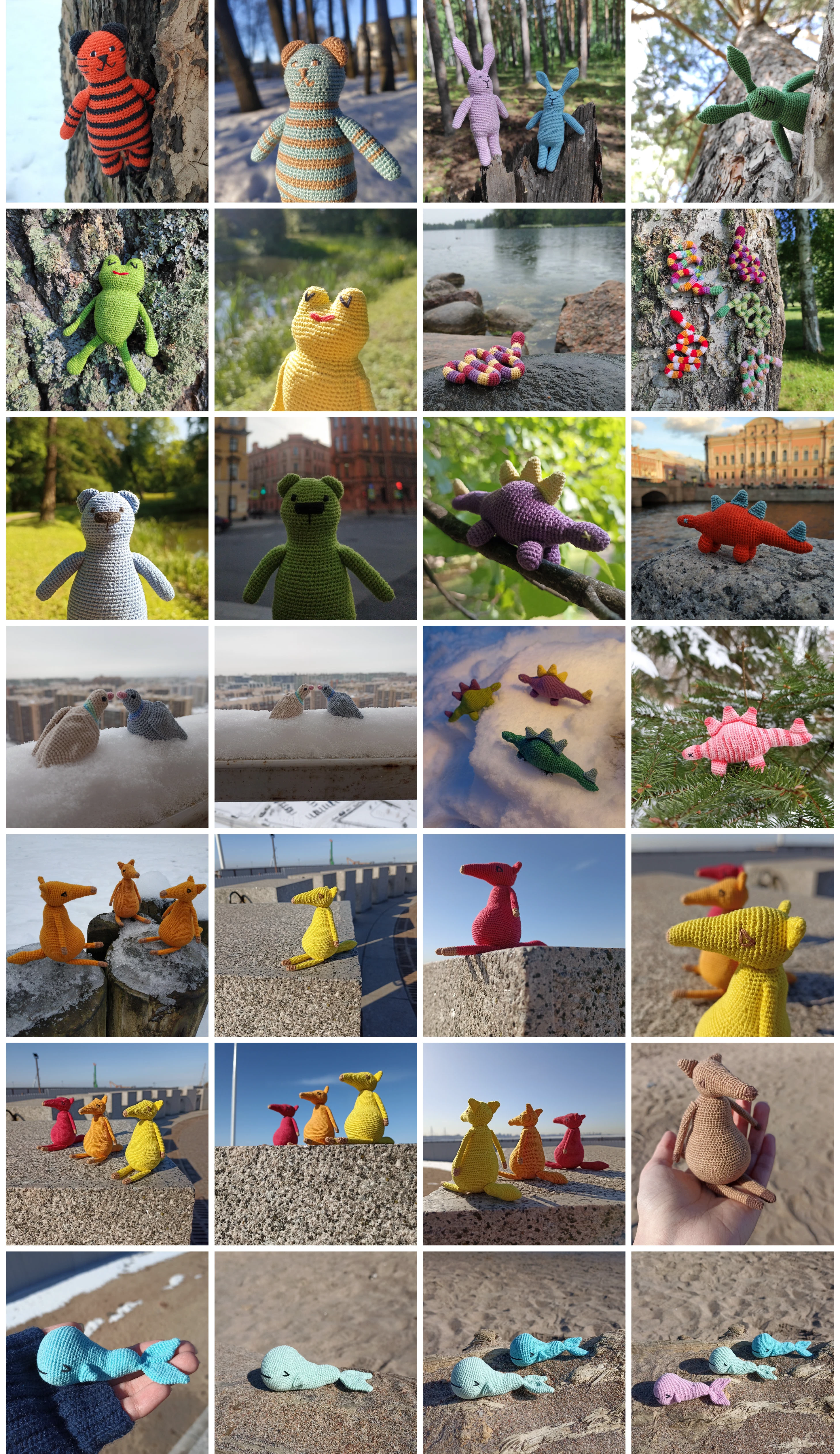 Вязаные игрушки крючком — Изображение №2 — Брендинг, Иллюстрация на Dprofile