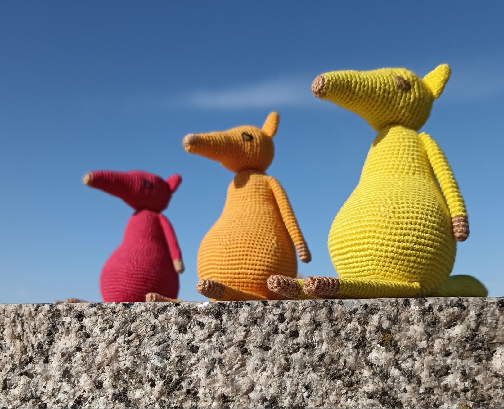 Вязаные игрушки крючком — Брендинг, Иллюстрация на Dprofile