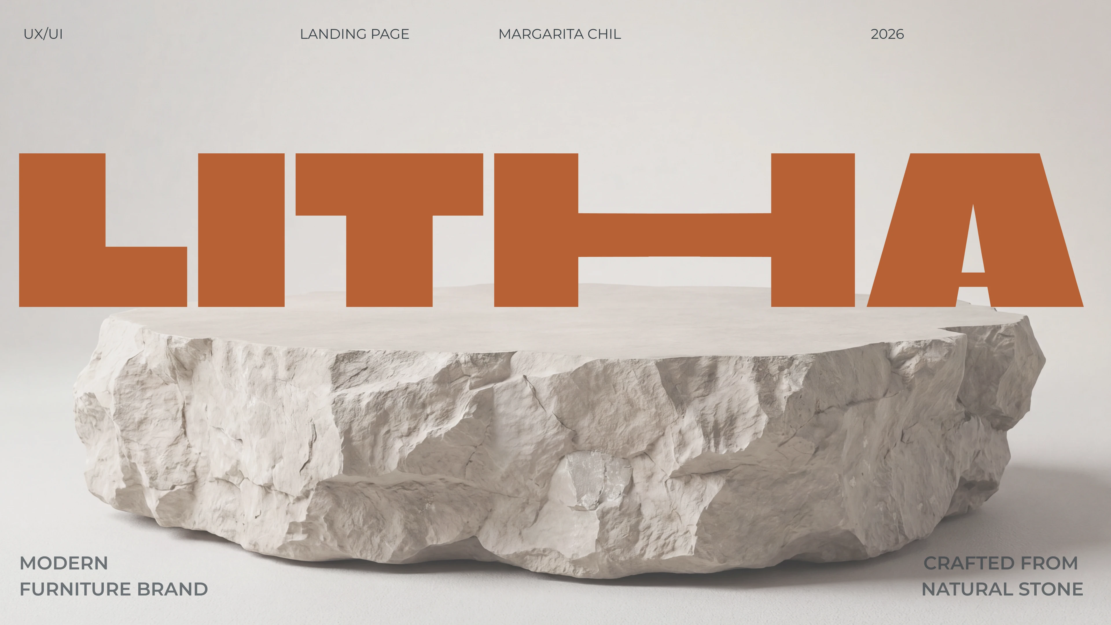 LITHA - Modern furniture brand // Landing page — Изображение №1 — Интерфейсы, Брендинг на Dprofile