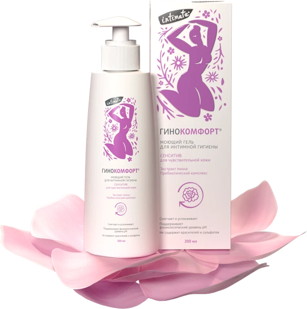 ГИНОКОМФОРТ® – моющий гель СЕНСИТИВ — Изображение №1 — 3D, Анимация на Dprofile