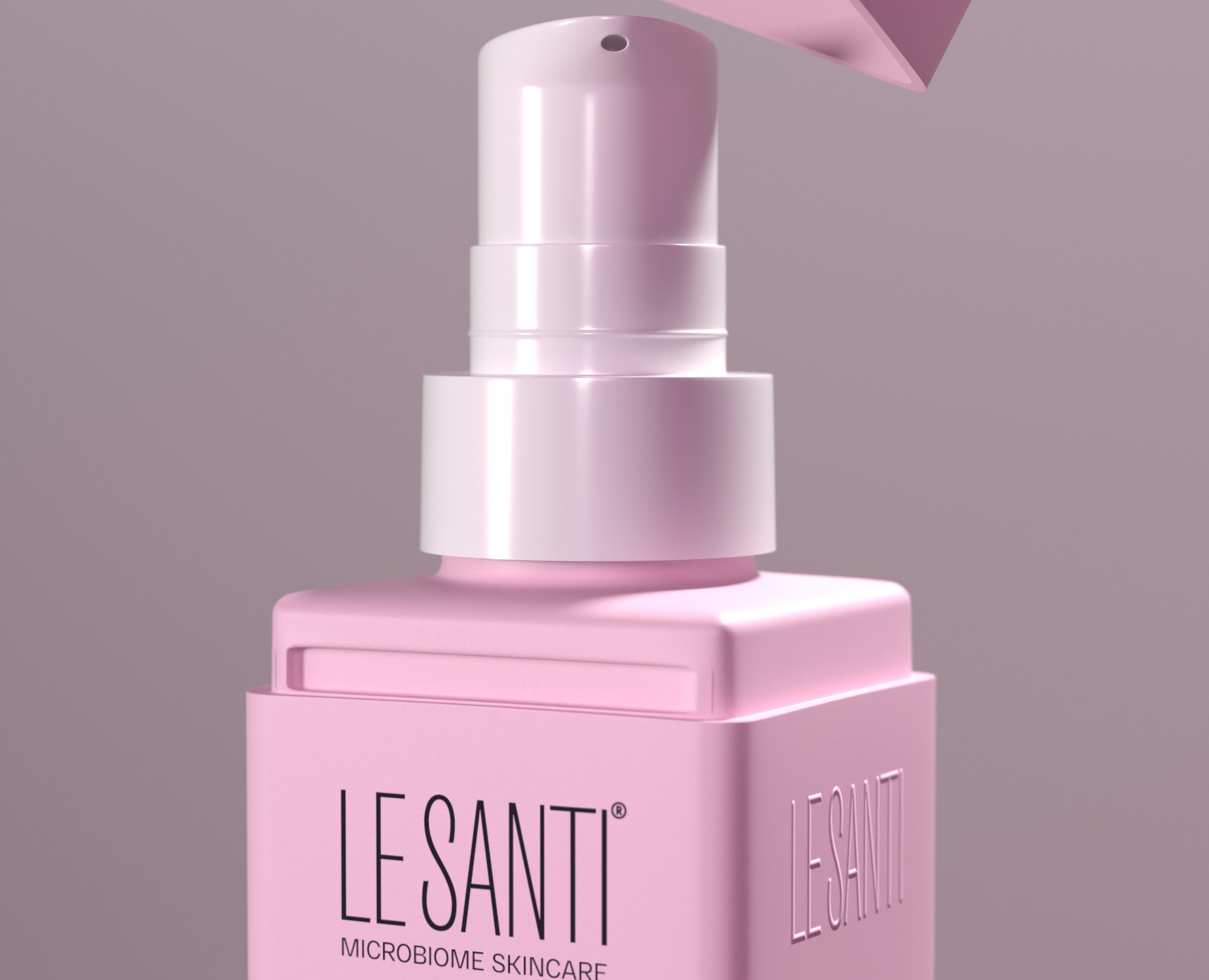 LE SANTI средства для ухода за кожей лица — 3D, Анимация на Dprofile