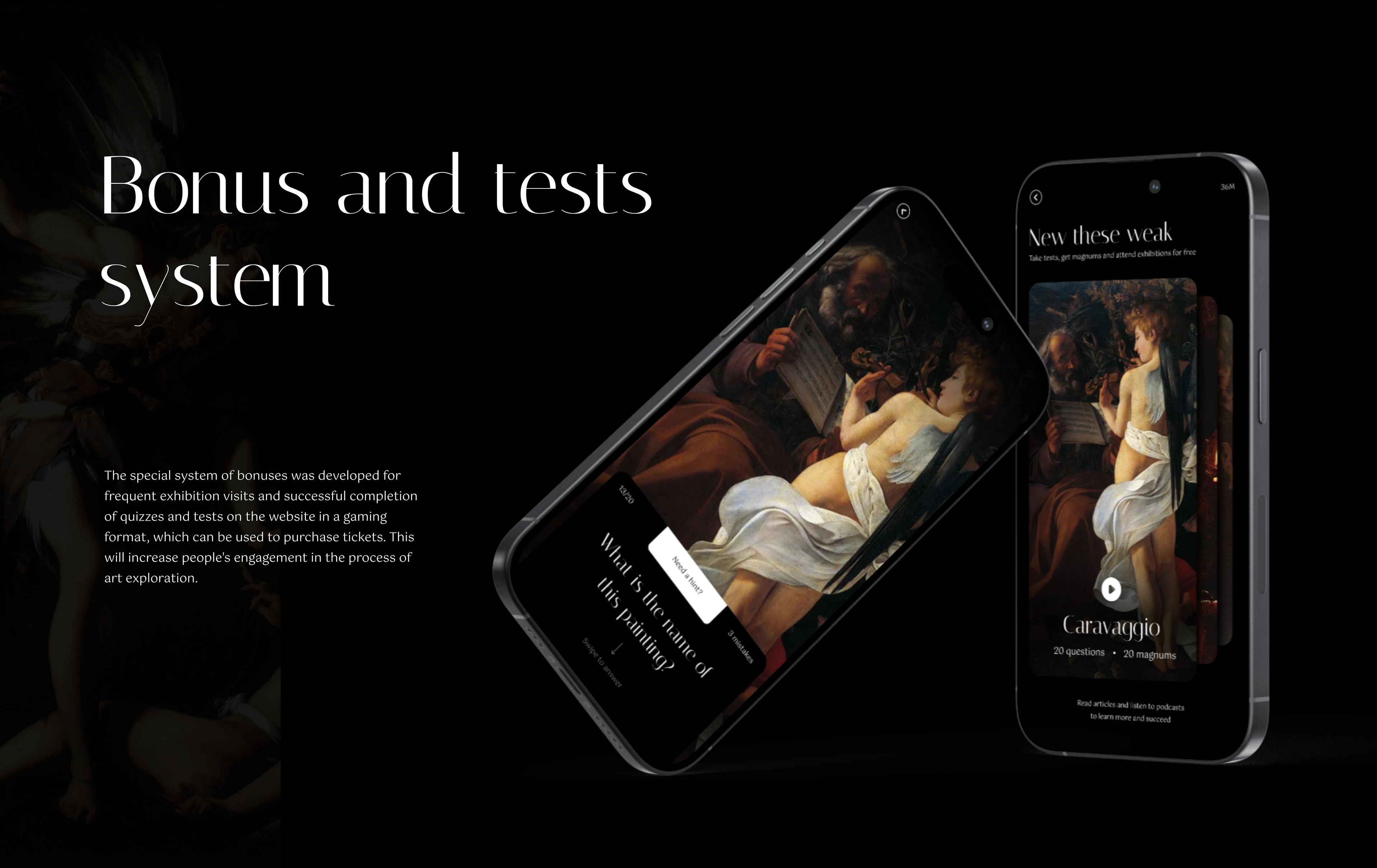 Magnum Opus | Art Gallery Website Concept — Изображение №6 — Интерфейсы, Анимация на Dprofile