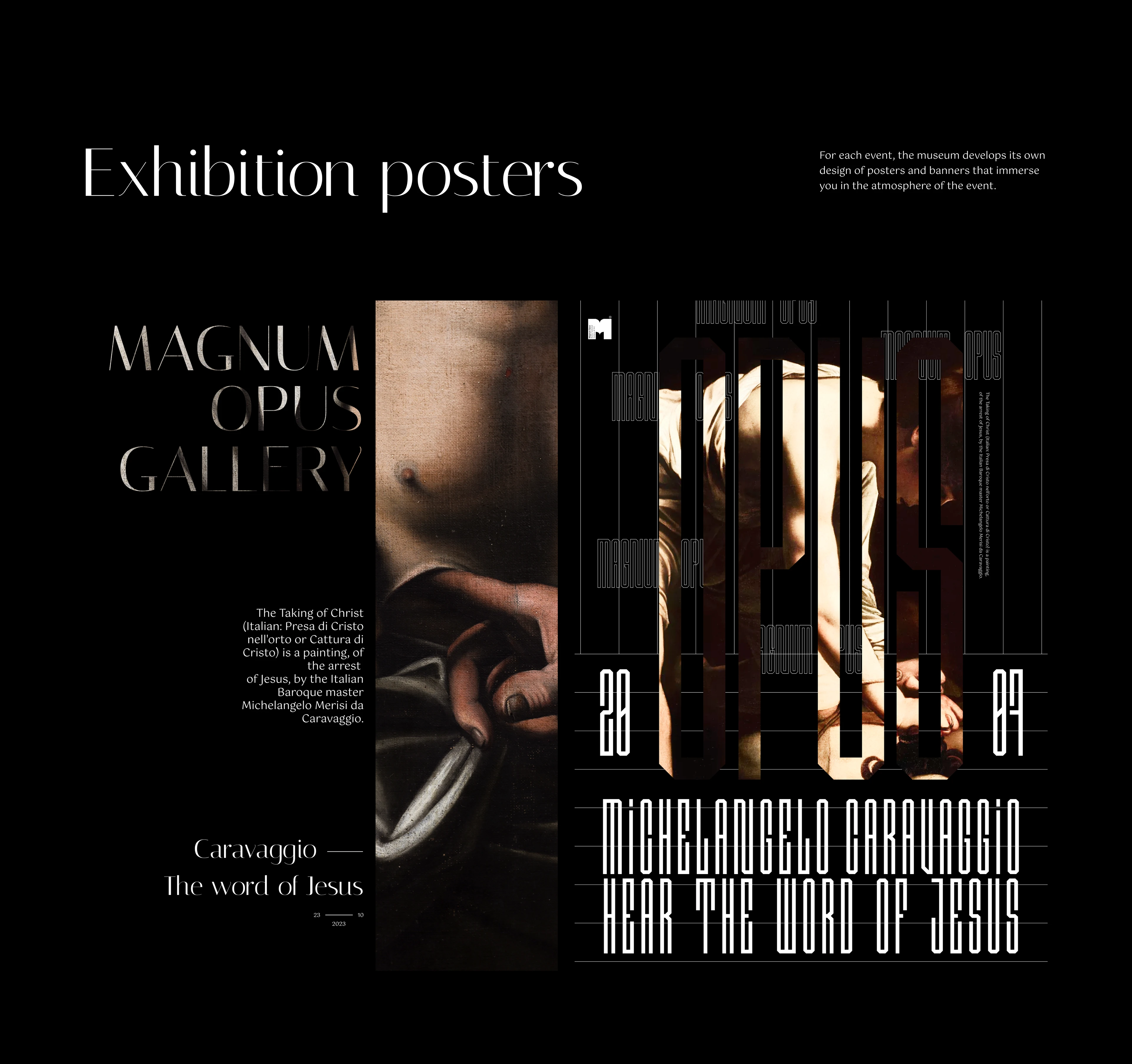 Magnum Opus | Art Gallery Website Concept — Изображение №8 — Интерфейсы, Анимация на Dprofile