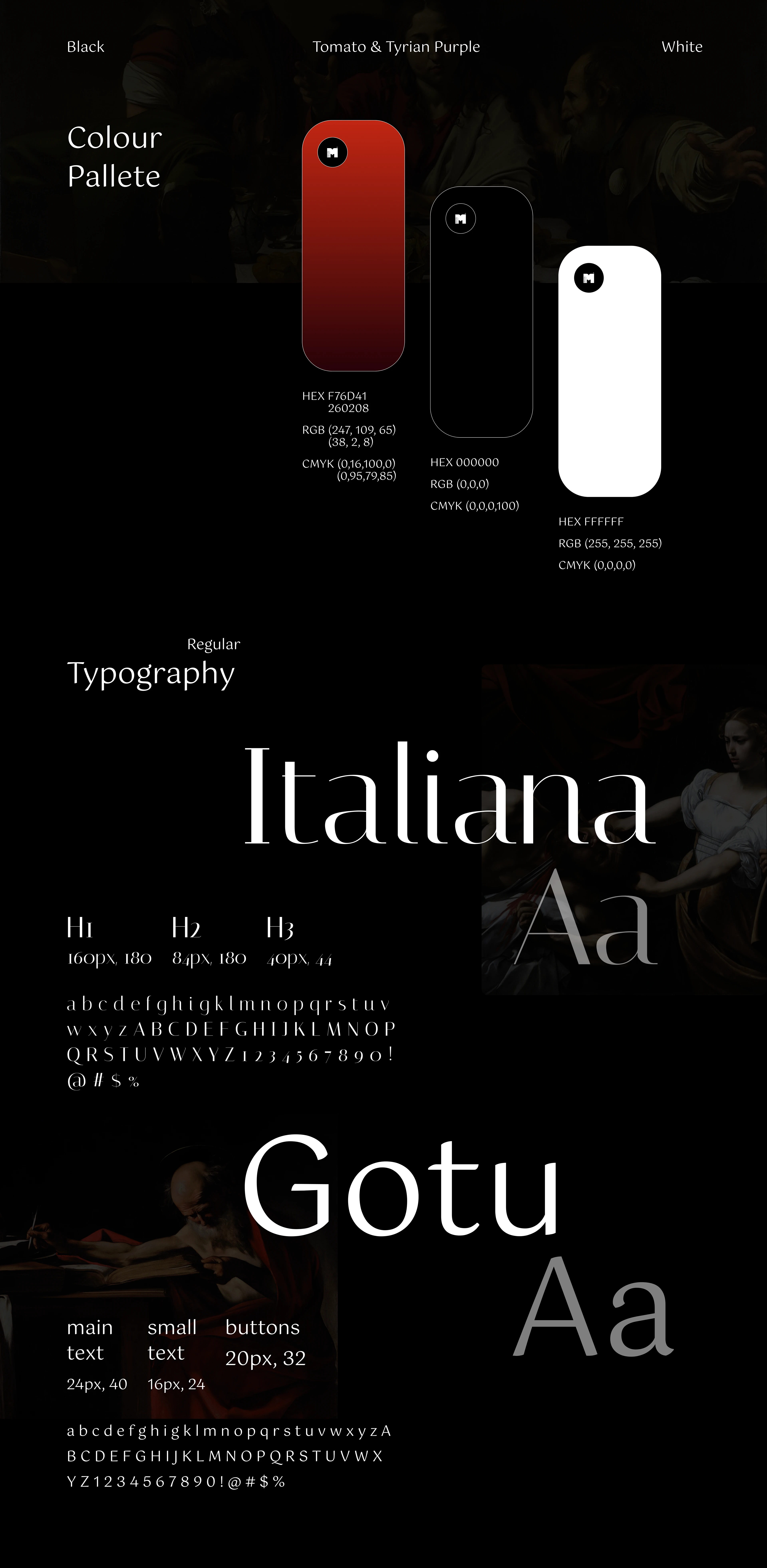 Magnum Opus | Art Gallery Website Concept — Изображение №10 — Интерфейсы, Анимация на Dprofile