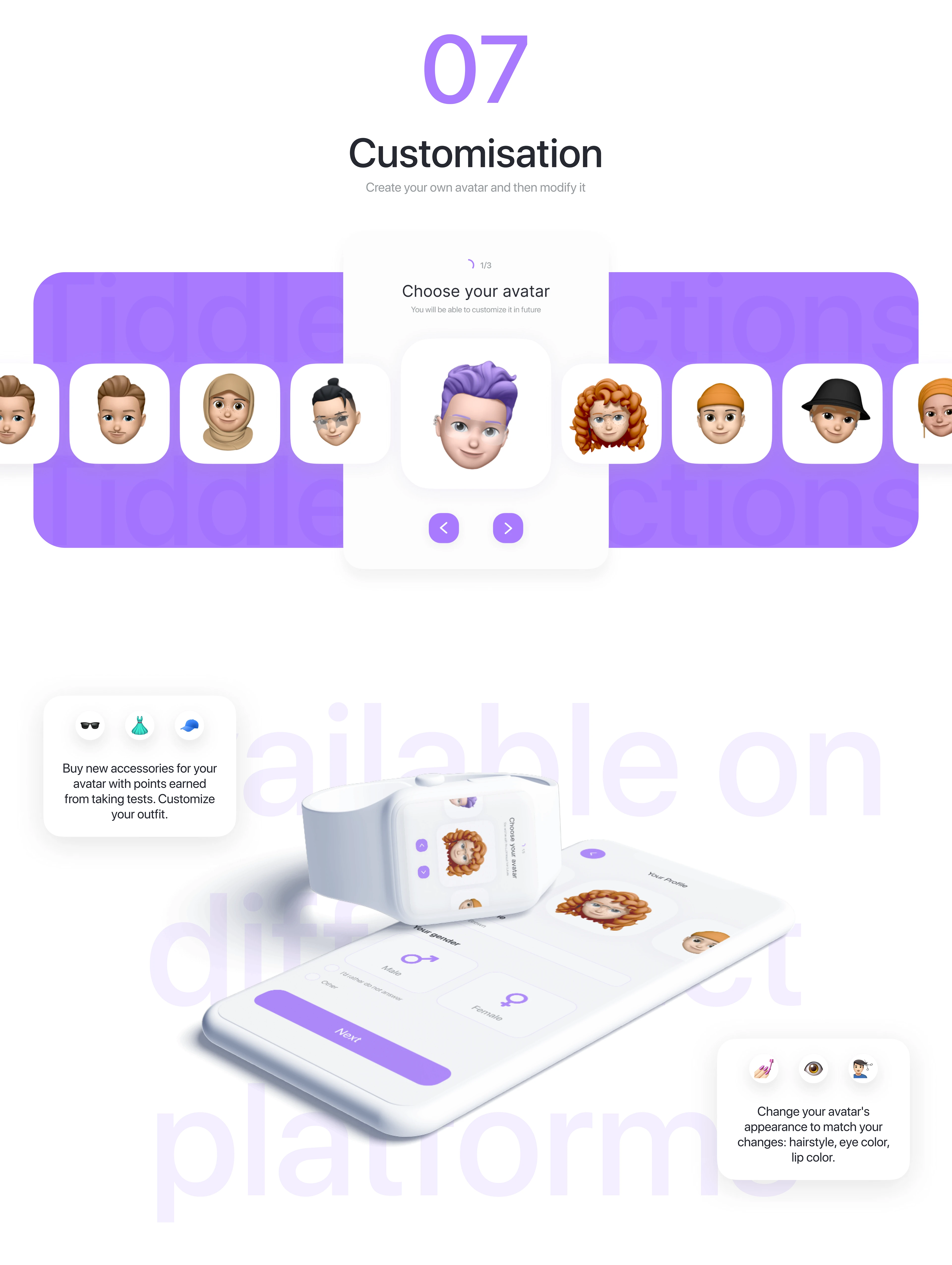 Tiddle — Relationship & Emotional Wellbeing App — Изображение №11 — Интерфейсы, Брендинг на Dprofile