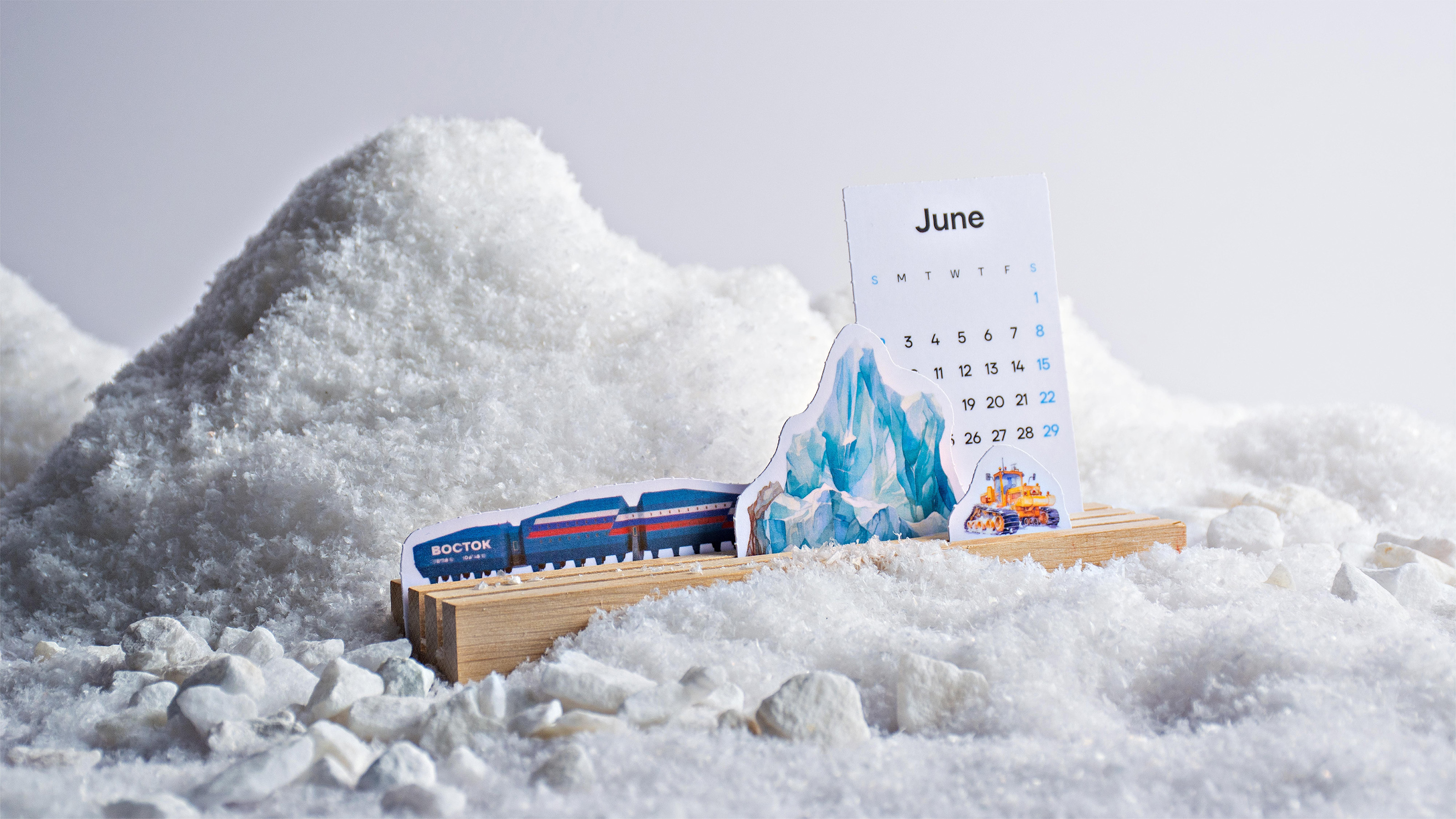 ААНИИ | Календарь-диорама — Изображение №10 — Брендинг, Графика на Dprofile