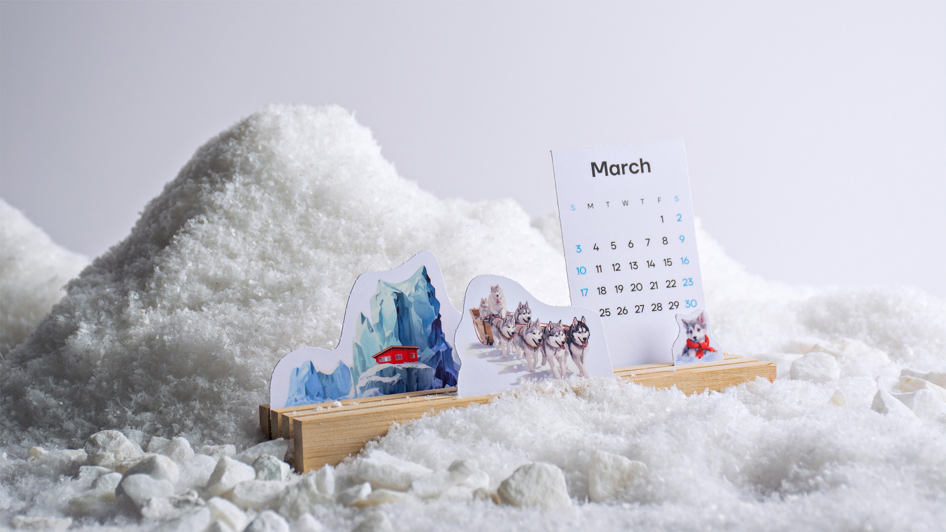 ААНИИ | Календарь-диорама — Изображение №7 — Брендинг, Графика на Dprofile