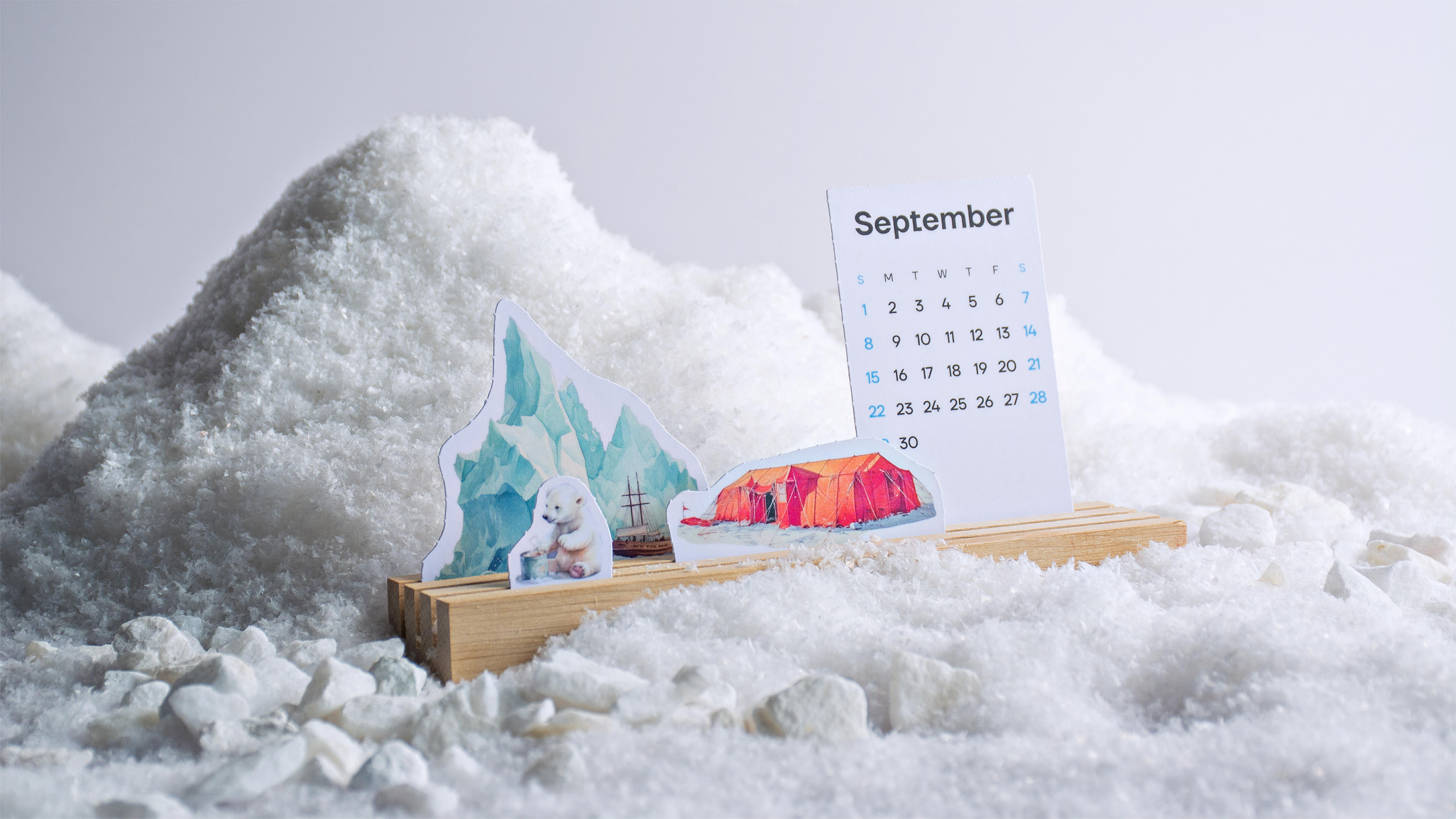 ААНИИ | Календарь-диорама — Изображение №13 — Брендинг, Графика на Dprofile