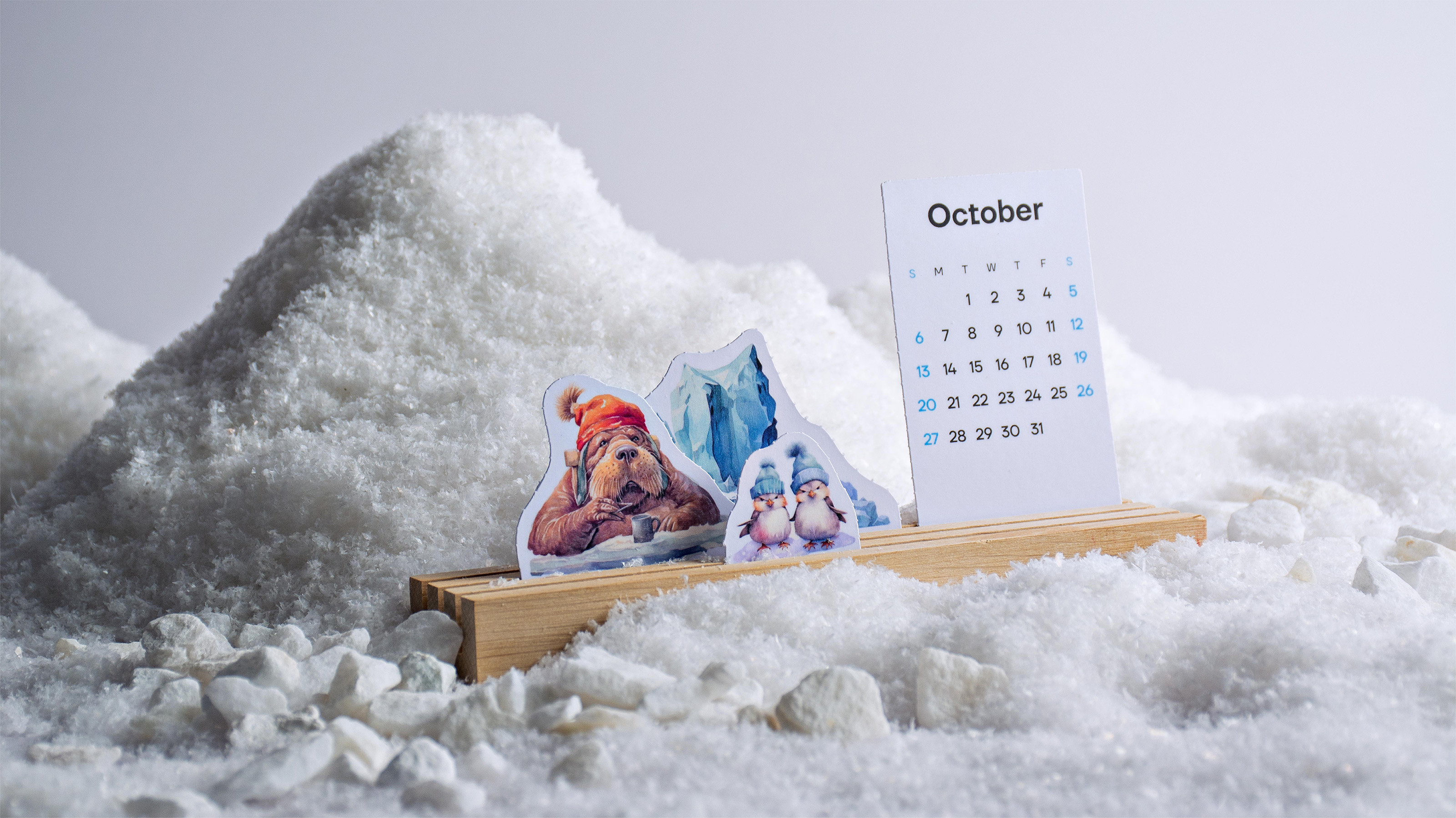 ААНИИ | Календарь-диорама — Изображение №14 — Брендинг, Графика на Dprofile